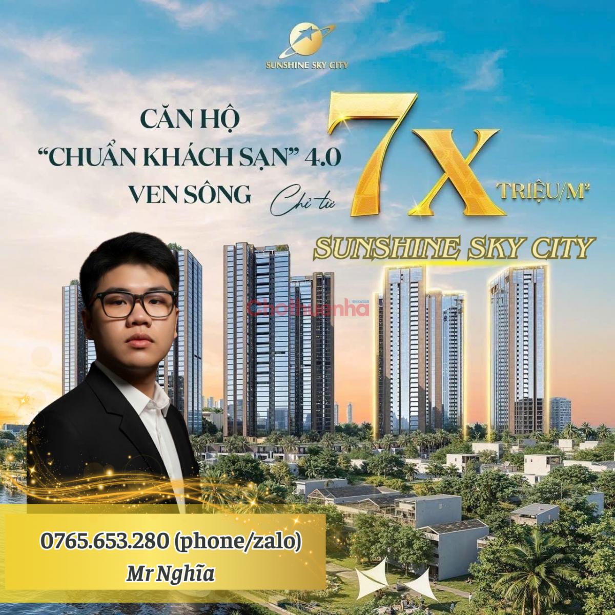 💥 5 TỶ 5 nhận ngay Căn hộ cao cấp 2 PN Liền kề Phú Mỹ Hưng. Sunshine Sky City 💥