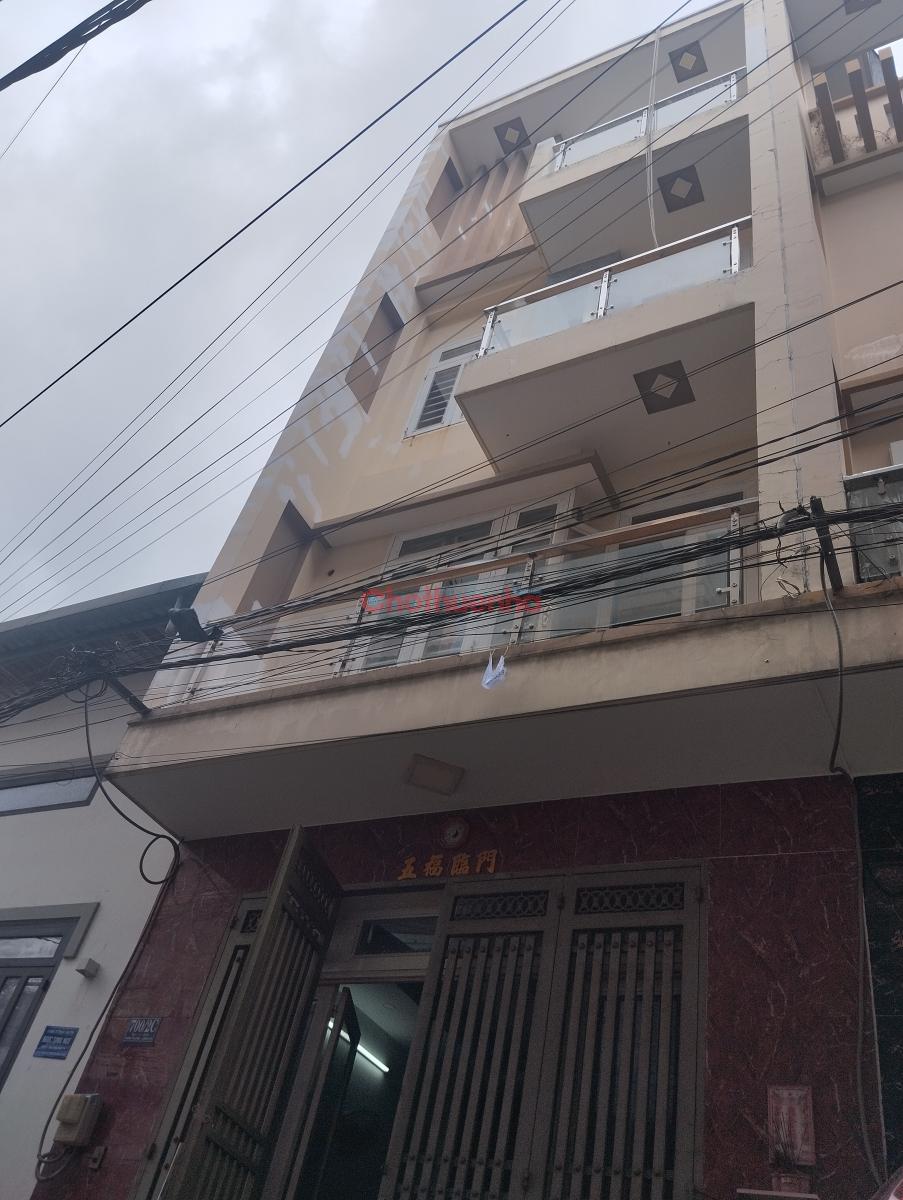 Cho thuê nhà 1 trệt 2 lầu 4PN 5WC hẻm cụt 5m thông Tỉnh Lộ 10, P. Bình Trị Đông, Giá 15 Triệu.