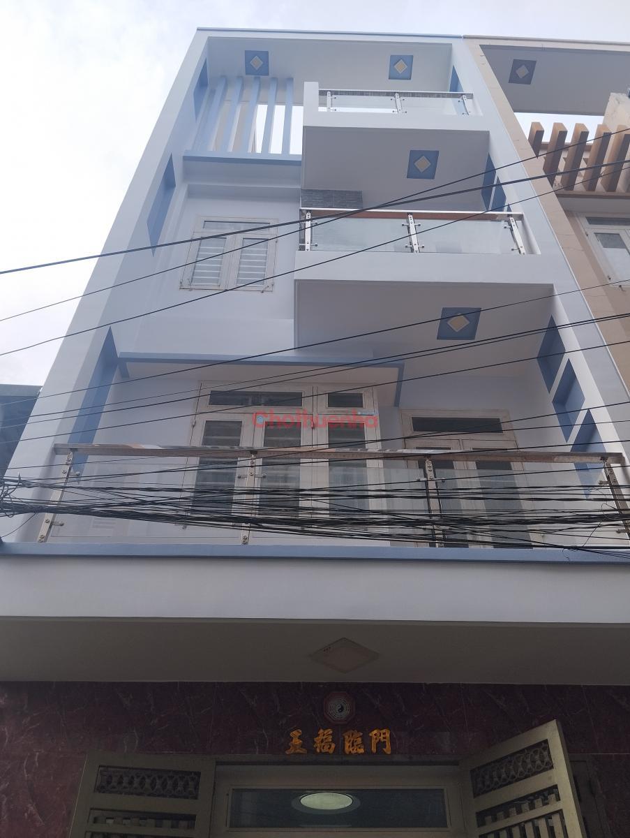 Cho thuê nhà 1 trệt 2 lầu 4PN 5WC hẻm cụt 5m thông Tỉnh Lộ 10, P. Bình Trị Đông, Giá 15 Triệu.