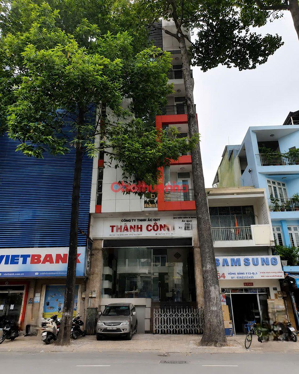 CHO THUÊ TÒA NHÀ MẶT TIỀN HỒNG BÀNG, PHƯỜNG 12, QUẬN 5