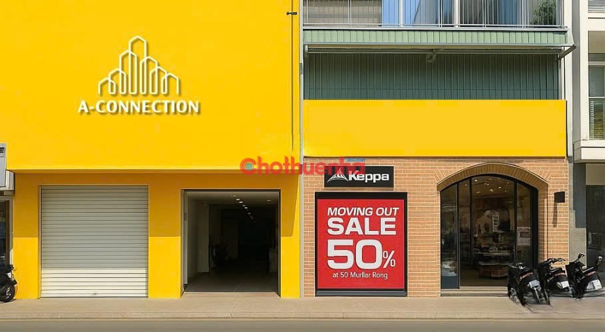 Cho thuê mặt bằng kinh doanh mặt tiền Cách Mạng Tháng 8, Phường 5, Tân Bình