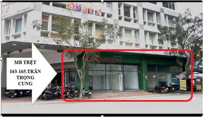 Gấp cần cho thuê gấp mặt bằng 163-165 Trần Trọng Cung. 100m2. Có thương lượng