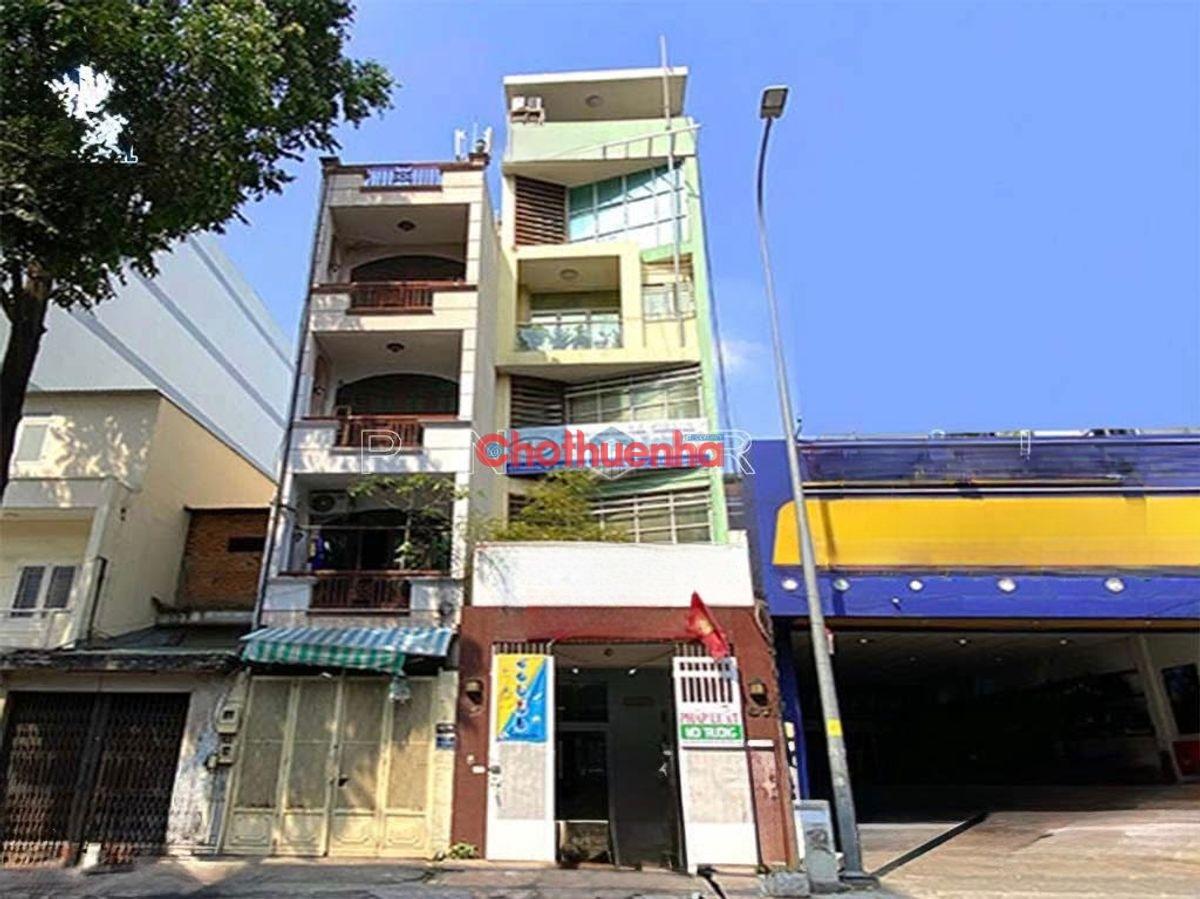 Cho thuê nhà mặt tiền 12PN + 13WC đường Phổ Quang, có thang máy, sân xe
