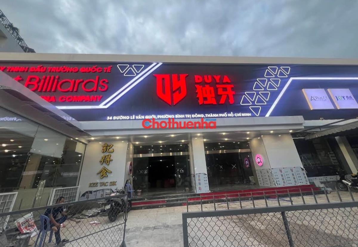 Cho Thuê Nhà 56 Lê Văn Quới, P.bình hưng hoà A, Q.Bình Tân, 1800m2
