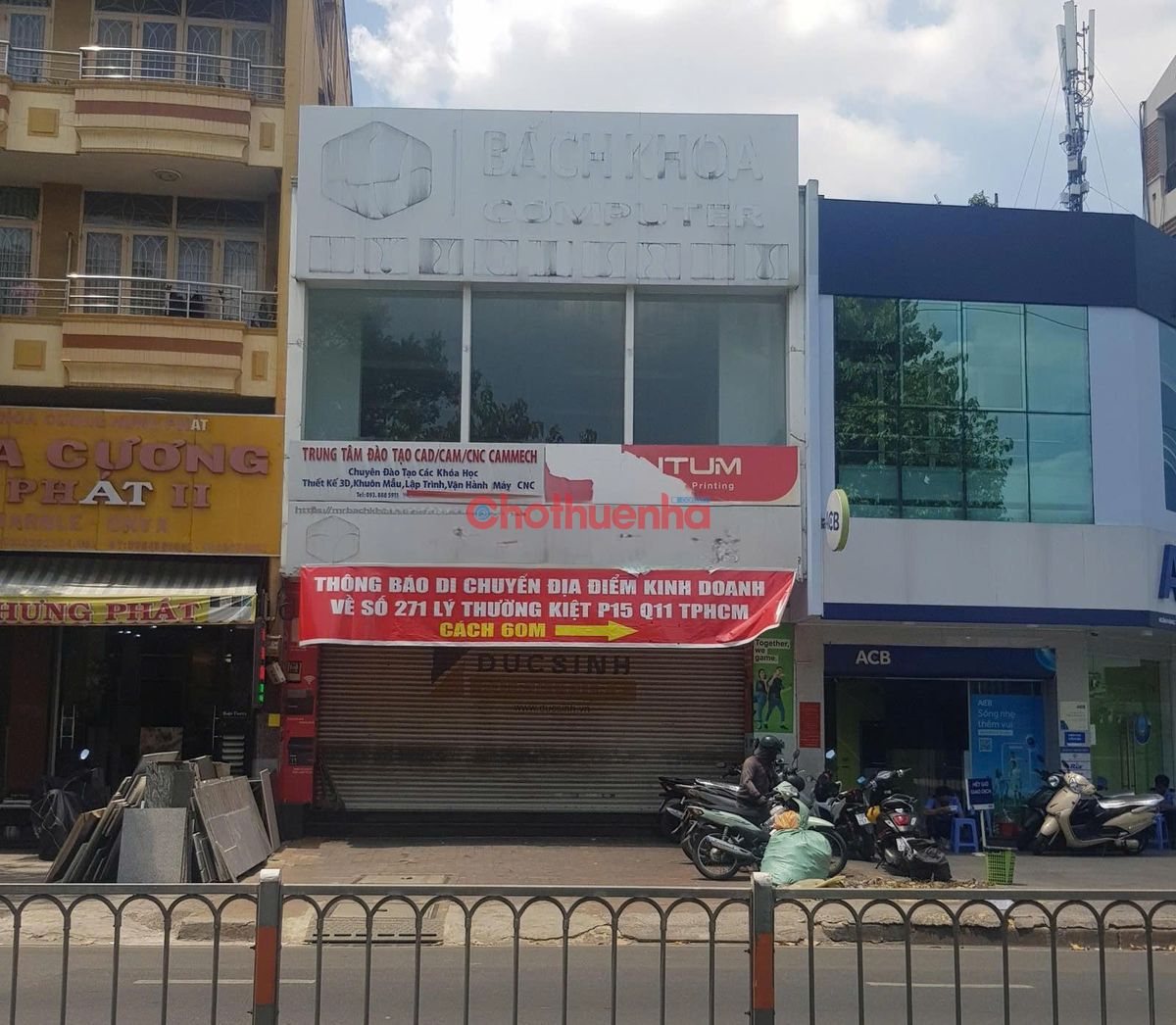 CHO THUÊ NHÀ LÝ THƯỜNG KIỆT (240M2), KHU CƯ XÁ LỮ GIA, QUẬN 11