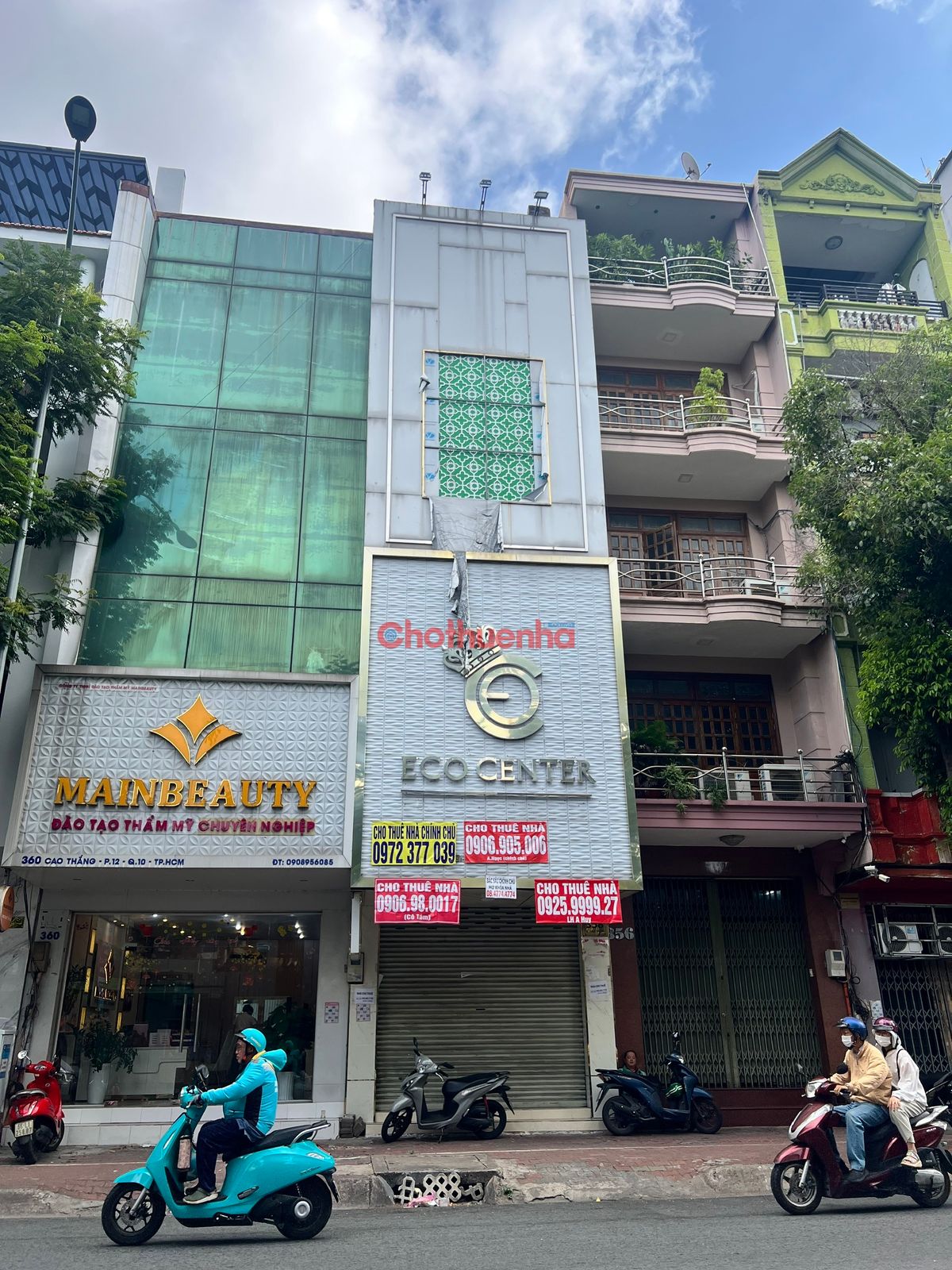 CHO THUÊ NHÀ MẶT TIỀN ĐƯỜNG CAO THẮNG - KHU HÀ ĐÔ (320M2), QUẬN 10