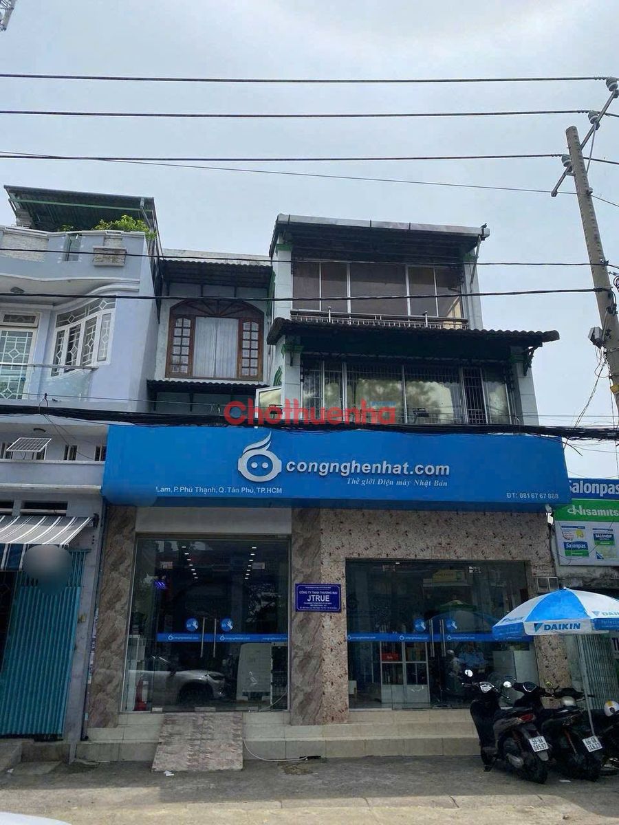 Cho thuê nhà mặt tiền Thạch Lam, Phường Phú Thạnh, Tân Phú