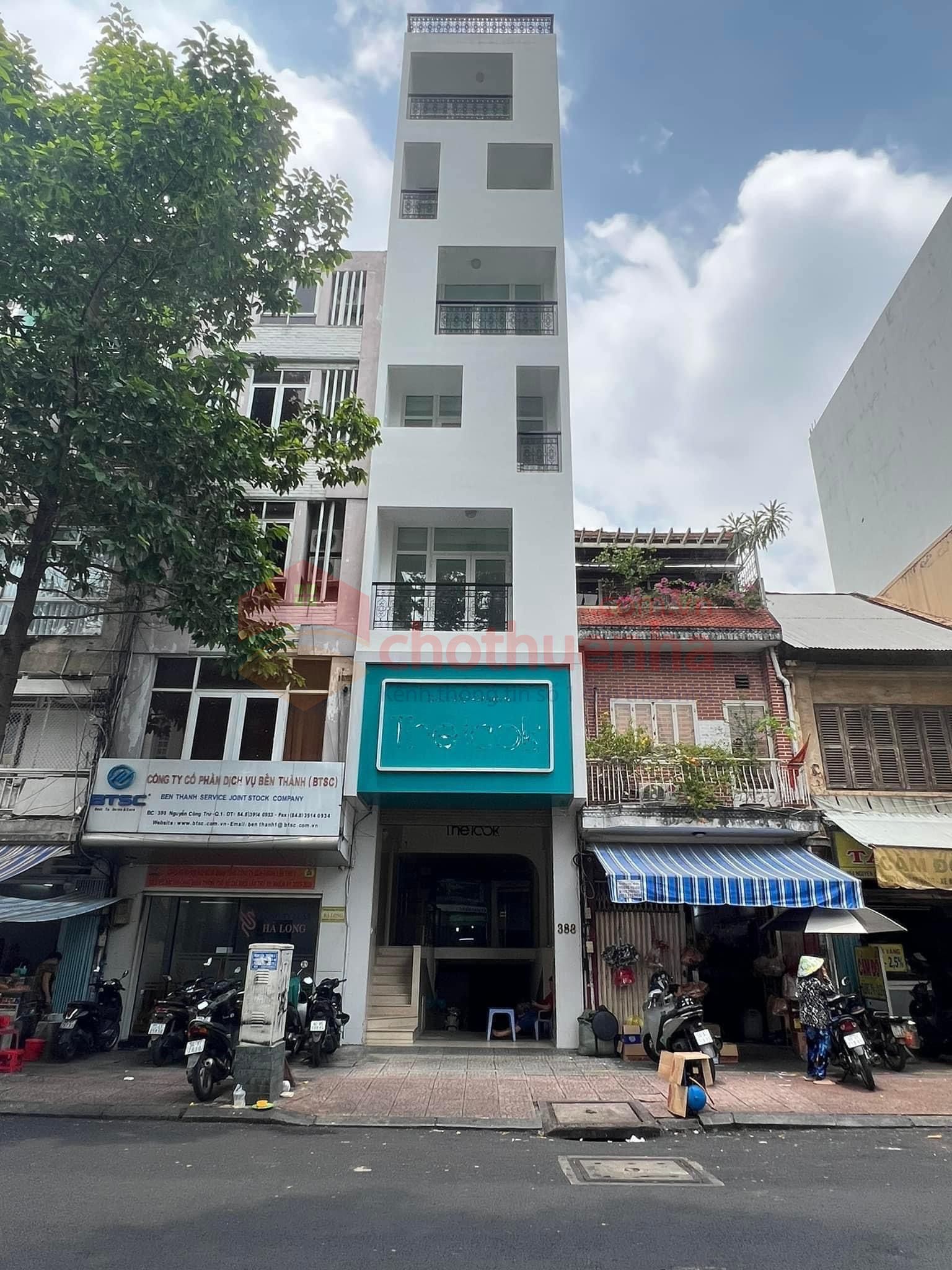 CHO THUÊ NHÀ MẶT TIỀN NGUYỄN CÔNG TRỨ, QUẬN 1 - SPA, VPCT 
