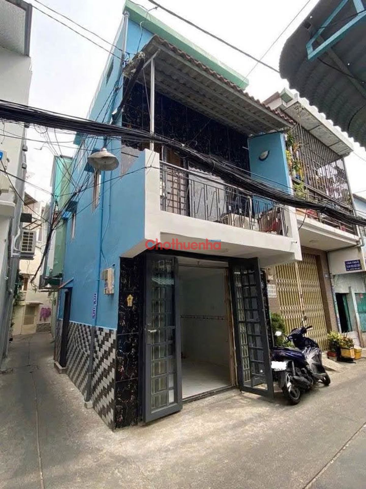 Cho thuê nhà hẻm Trần Đình Xu, Phường Nguyễn Cư Trinh, Quận 1 -   cách mặt tiền 20m- 2PN +4WC