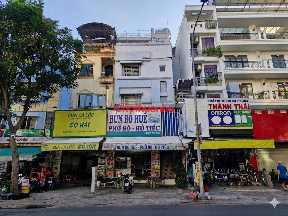 CHO THUÊ NHÀ MẶT TIỀN ĐƯỜNG THÀNH THÁI - ĂN UỐNG, NAIL, SHOP,....