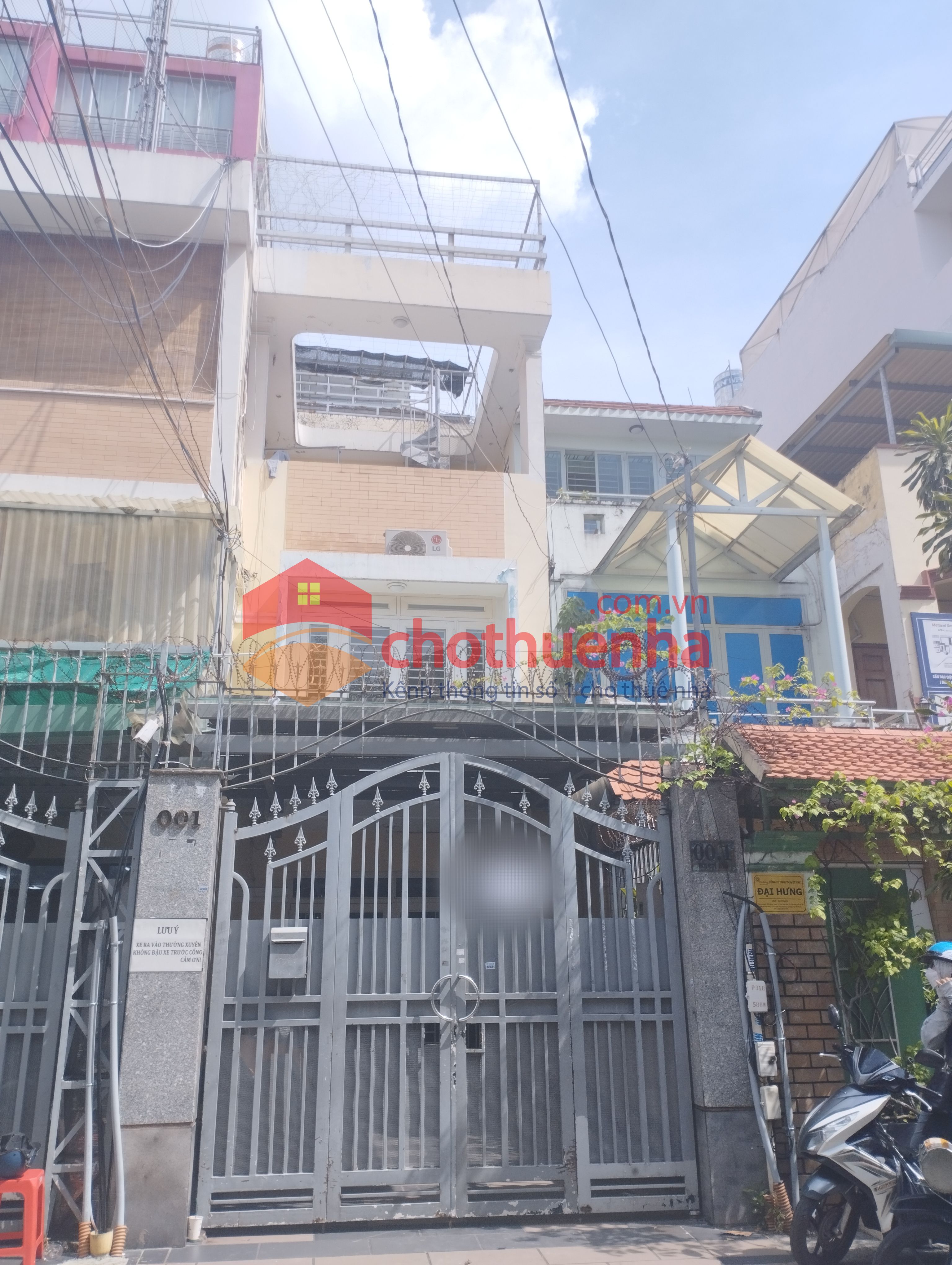 Cho thuê nhà Bạch Mã cư xá bắc hải quận 10