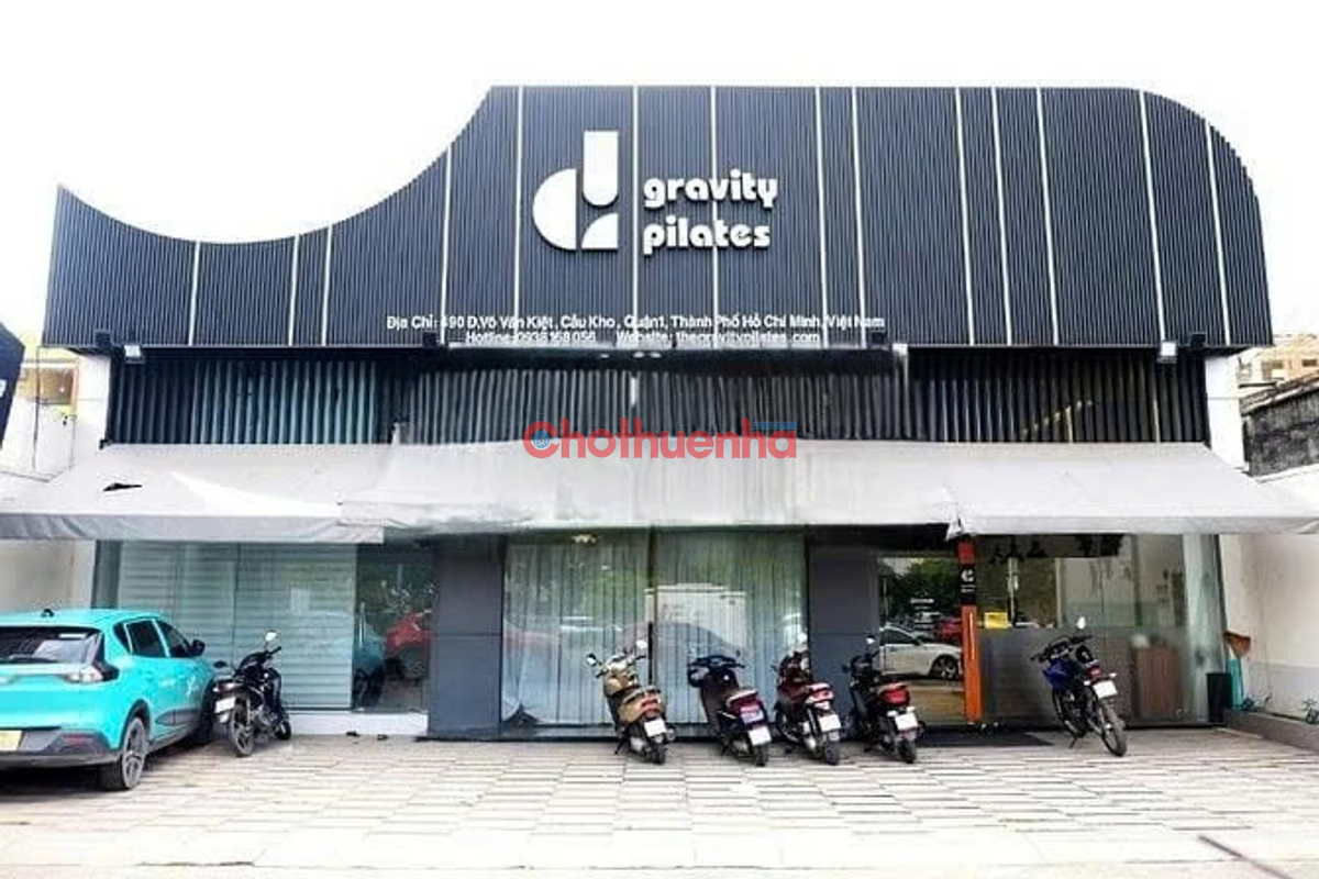 Cho thuê nhà đẹp 490 Võ Văn Kiệt Q1 ngang 15m dài 30m trệt 2 lầu giá thuê rẻ phù hợp kinh doanh đa nghành nghề