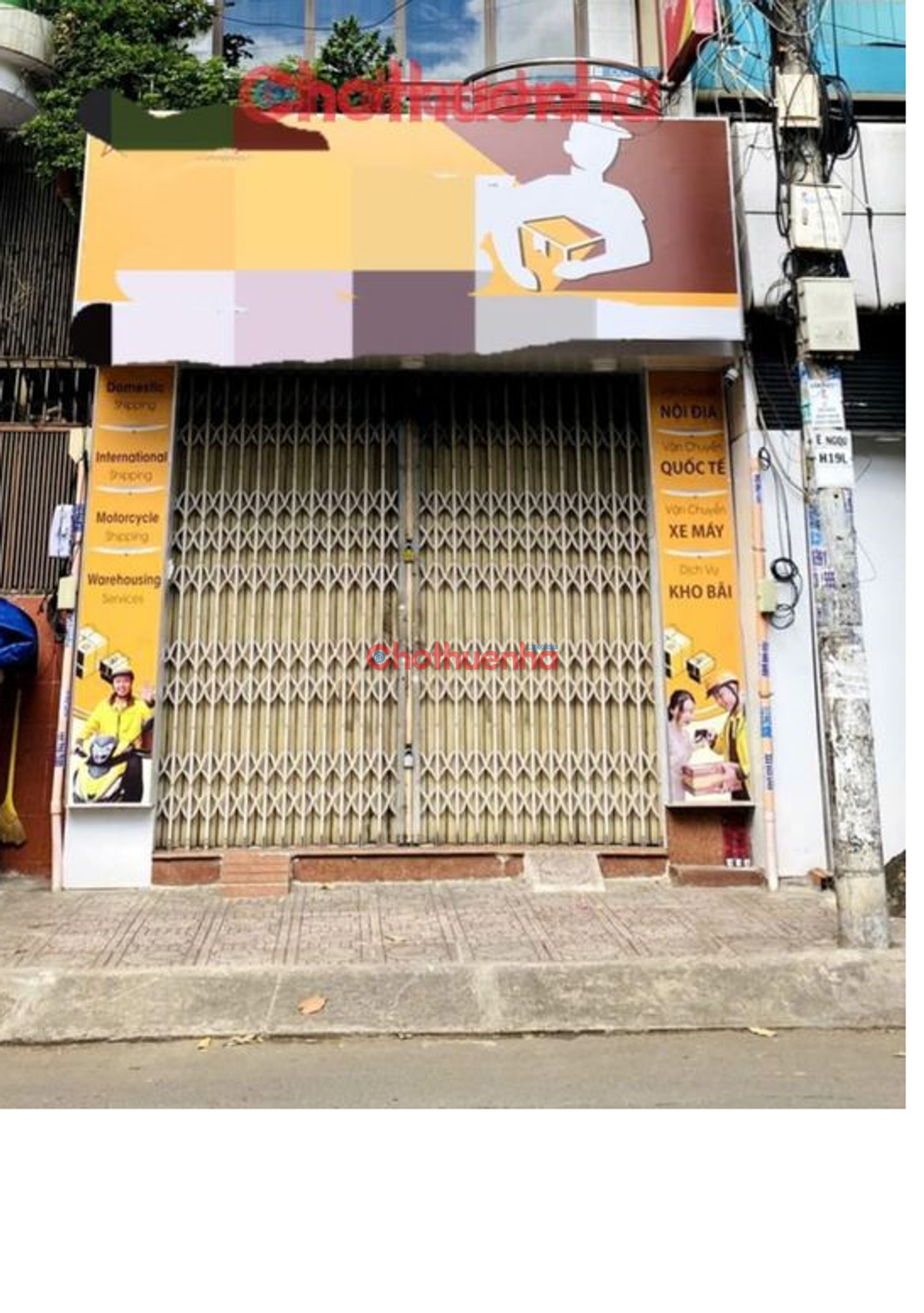 Cho thuê mặt bằng 50m2 đường Ngô Quyền, Quận 10 - Lối đi riêng