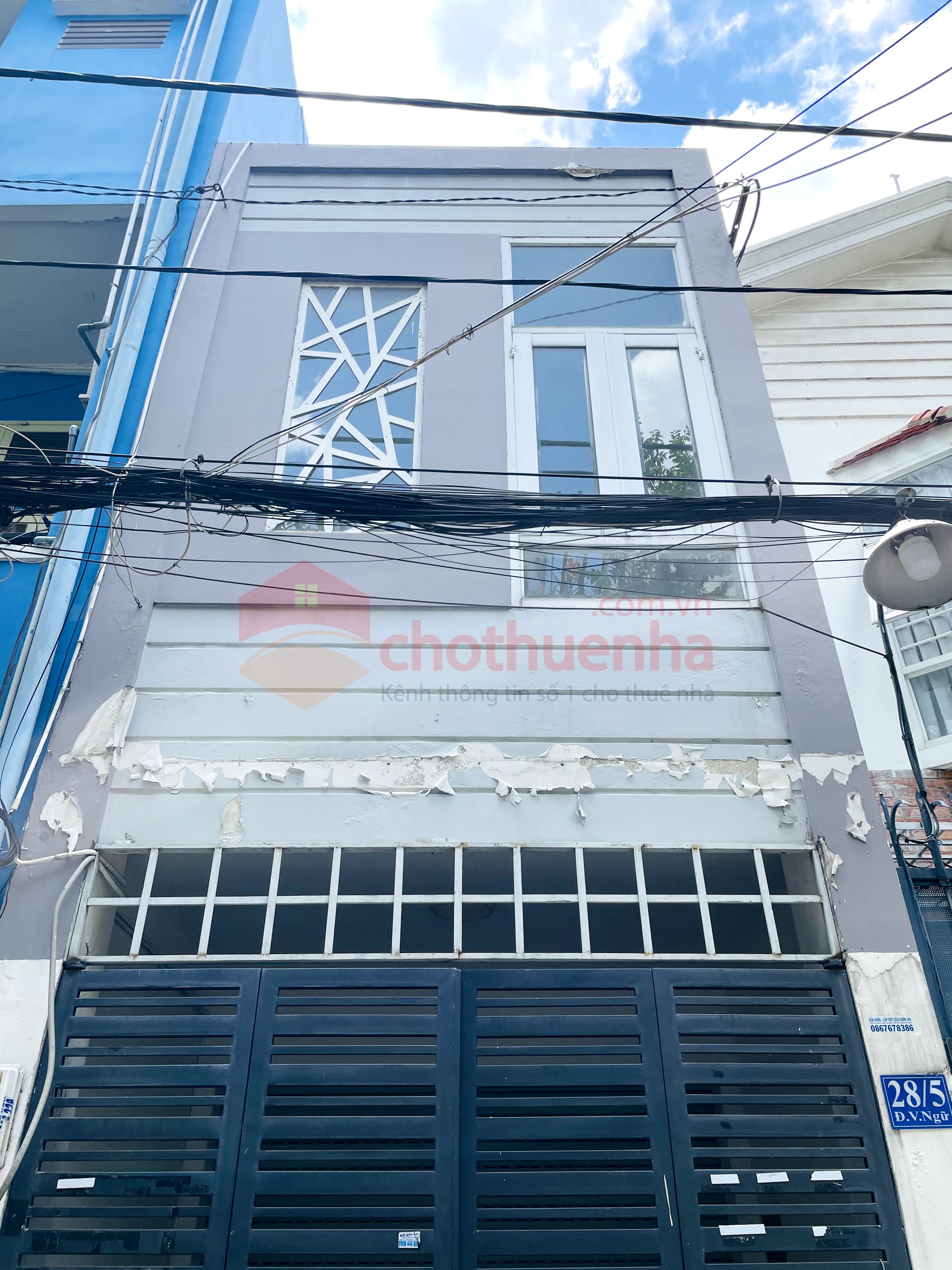 Cho thuê nhà hẻm Đặng Văn Ngữ, Phường 10, Quận Phú Nhuận