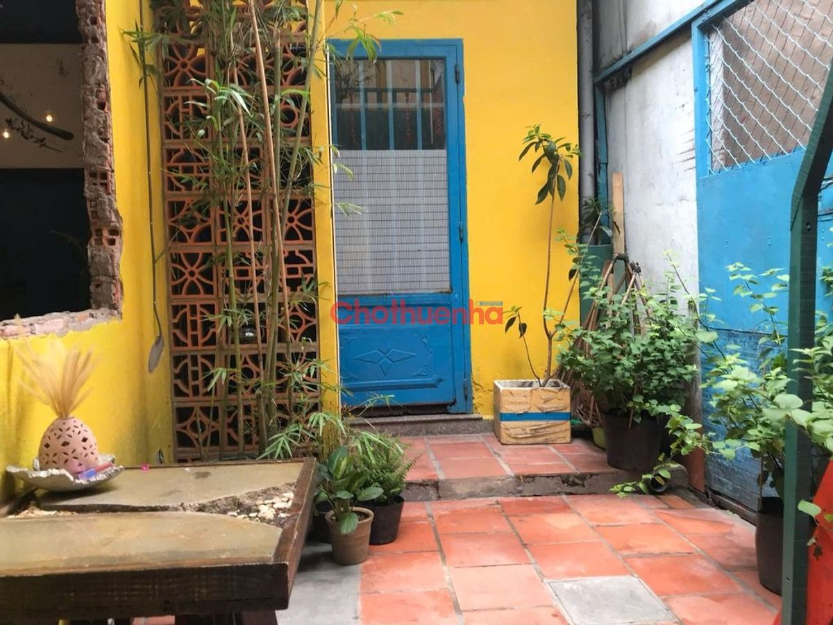 CHO THUÊ NHÀ HẺM LÊ QUANG ĐỊNH, BÌNH THẠNH. PHÙ HỢP KINH DOANH CAFE