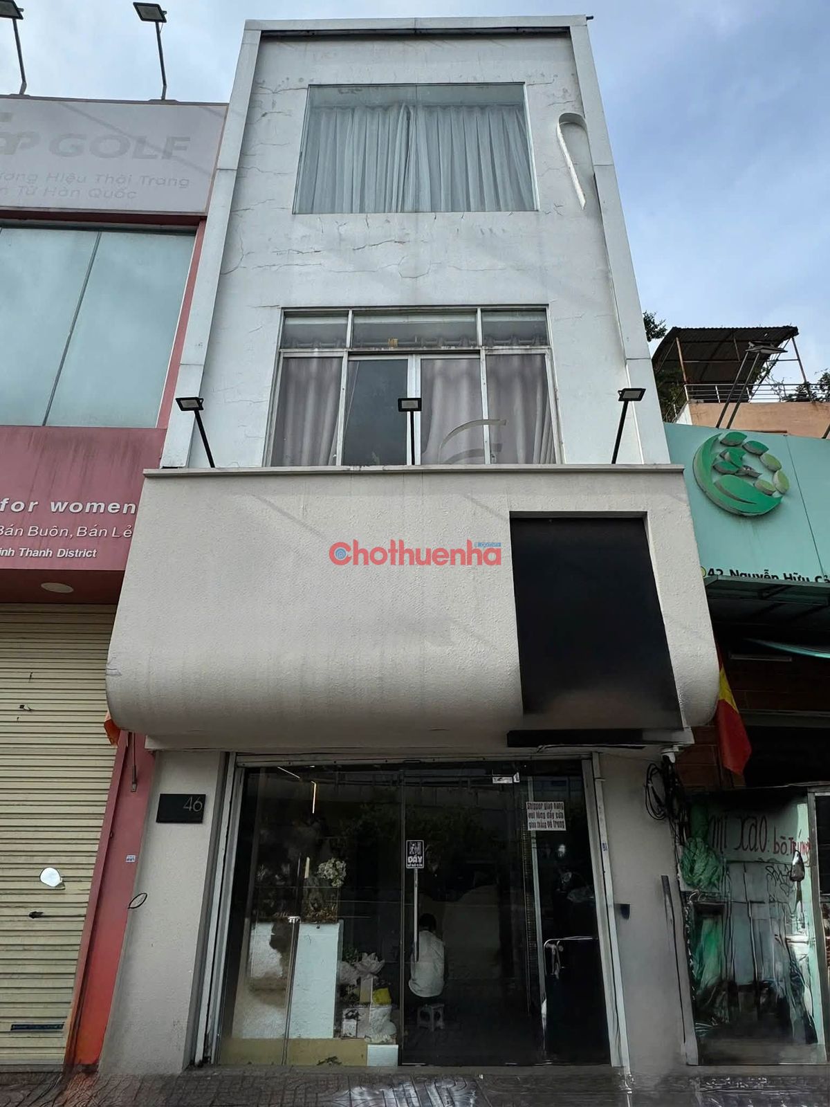 Cho thuê MẶT BẰNG KINH DOANH, nguyên căn 3 tầng đường Nguyễn Hữu Cảnh, Bình Thạnh