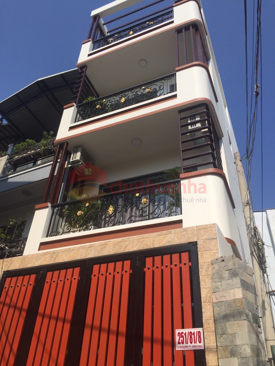 CHO THUÊ NHÀ NGUYÊN CĂN – 251/ LÊ QUANG ĐỊNH, P.7, BÌNH THẠNH