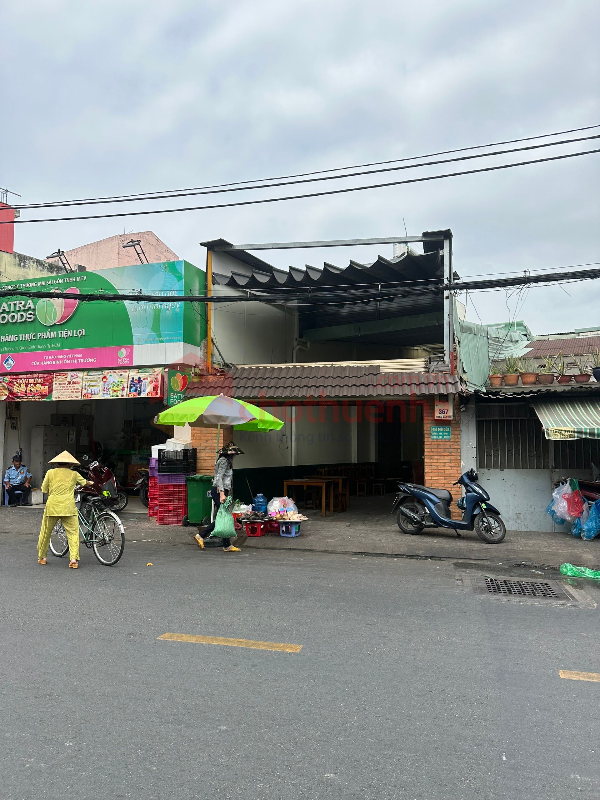 CHO THUÊ NHÀ MẶT TIỀN PHAN VĂN TRỊ BÌNH THẠNH - DT KHỦNG - KD TỰ DO