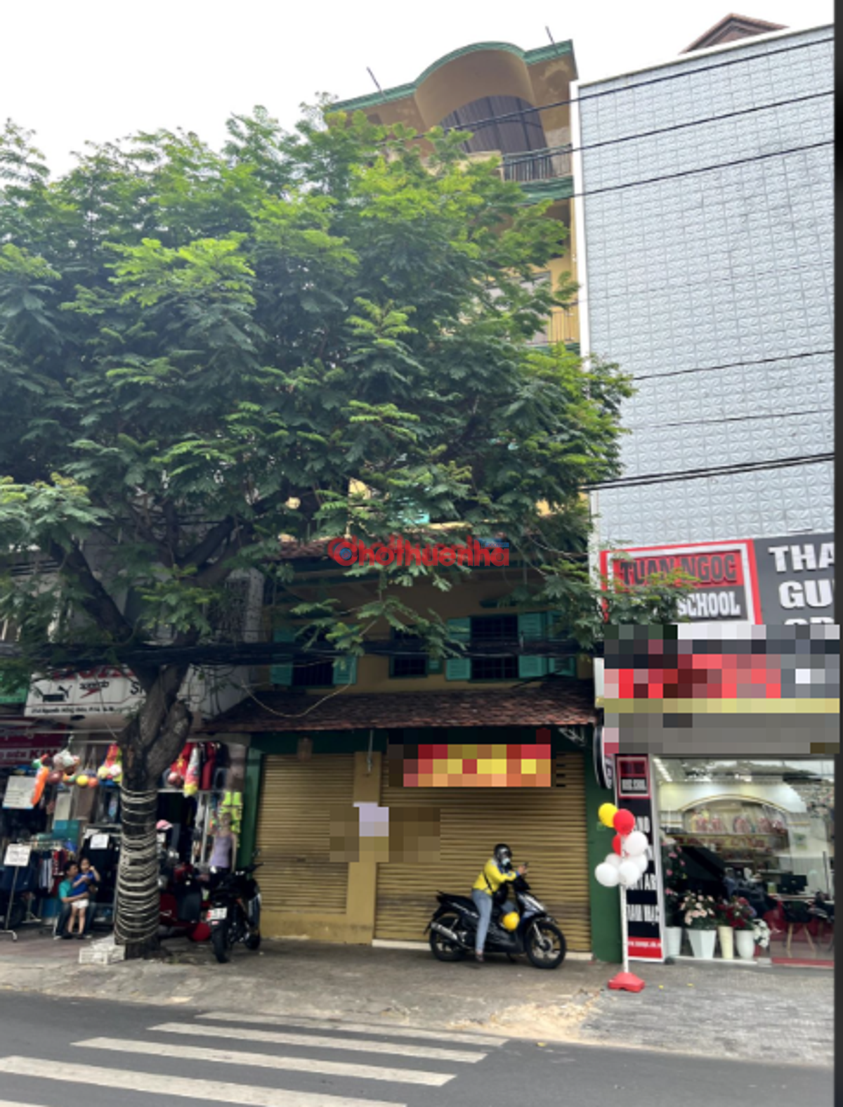 Cho thuê nhà mặt tiền đường Nguyễn Hồng Đào, Tân Bình. Nhà ngang 6m, 1 trệt 4 lầu, kinh doanh đa ngành nghề