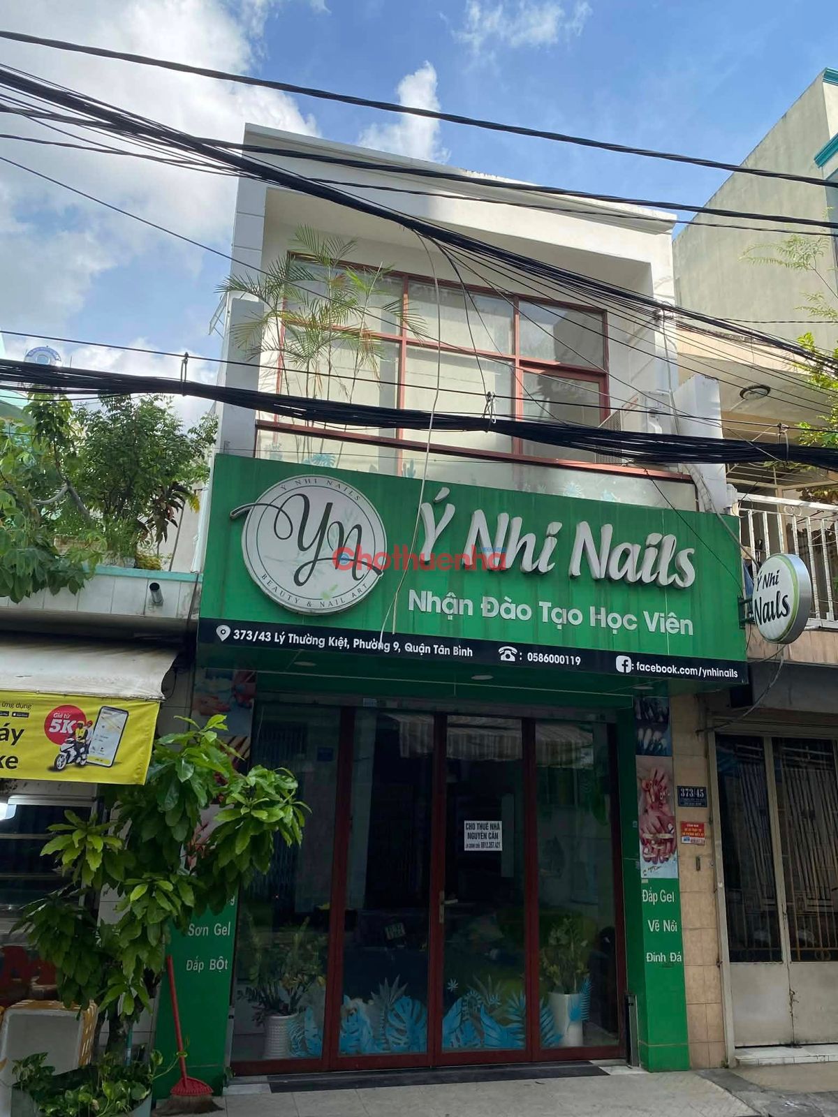 CHO THUÊ NHÀ MẶT TIỀN KINH DOANH LÝ THƯỜNG KIỆT (4X16M) 2 TẦNG. GIÁ 20 TRIỆU