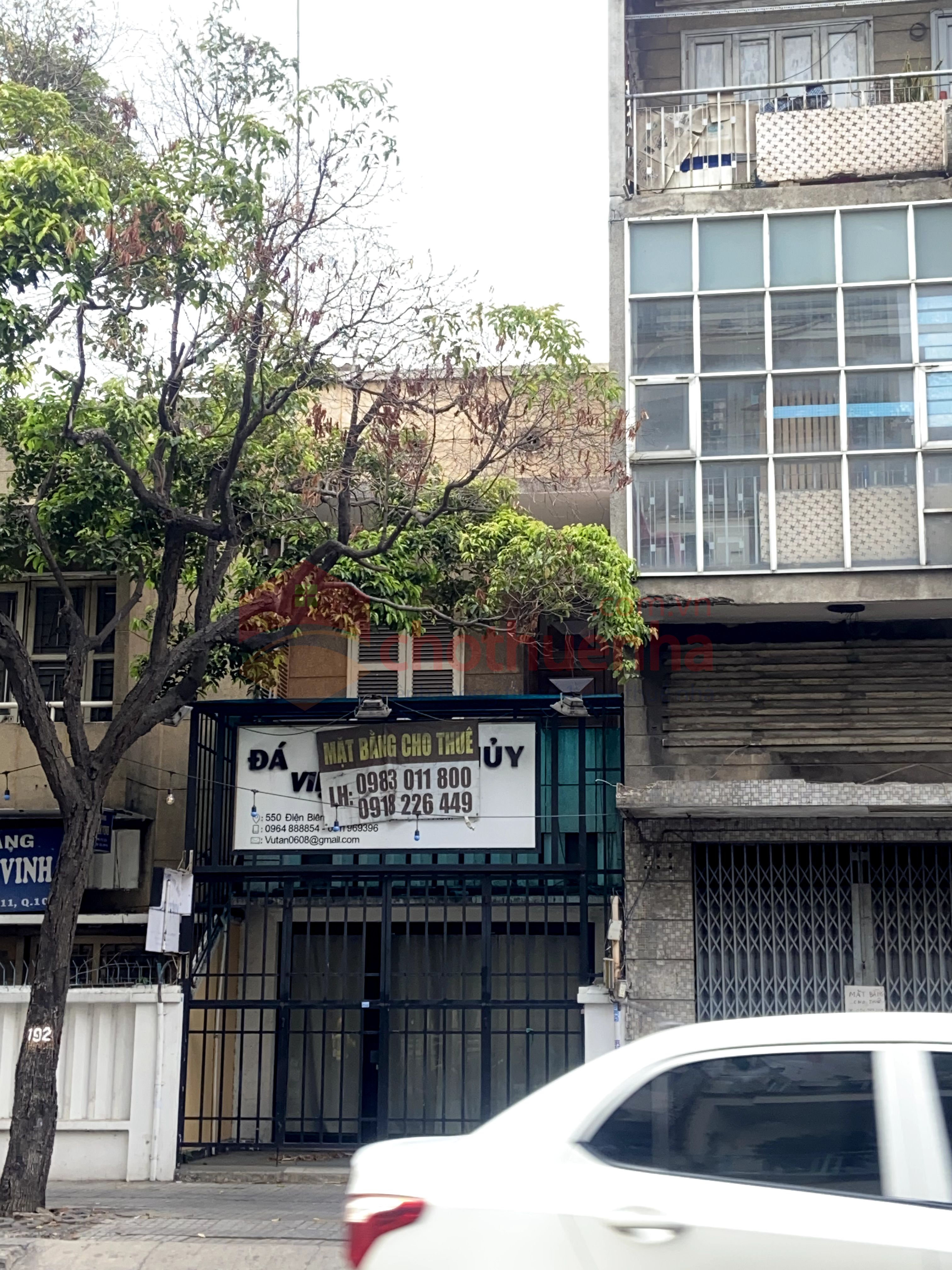 Cho thuê MB đường Điện Biên Phủ - lối đi riêng