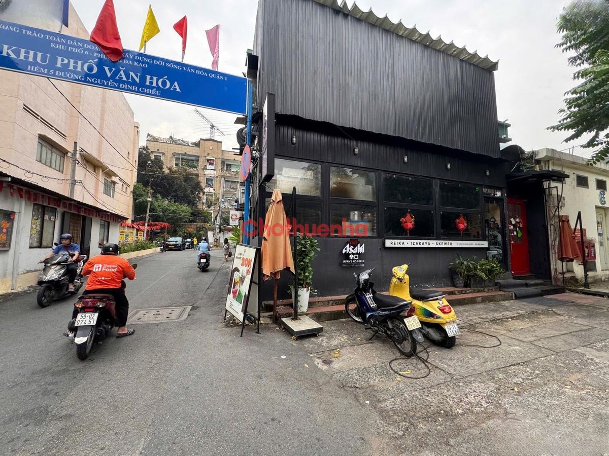 Cho thuê Mặt bằng trệt 240 m2 - Nguyễn Đình Chiểu, Đa Kao, Quận 1 -  Lối đi riêng - Chỉ 60 Triệu.