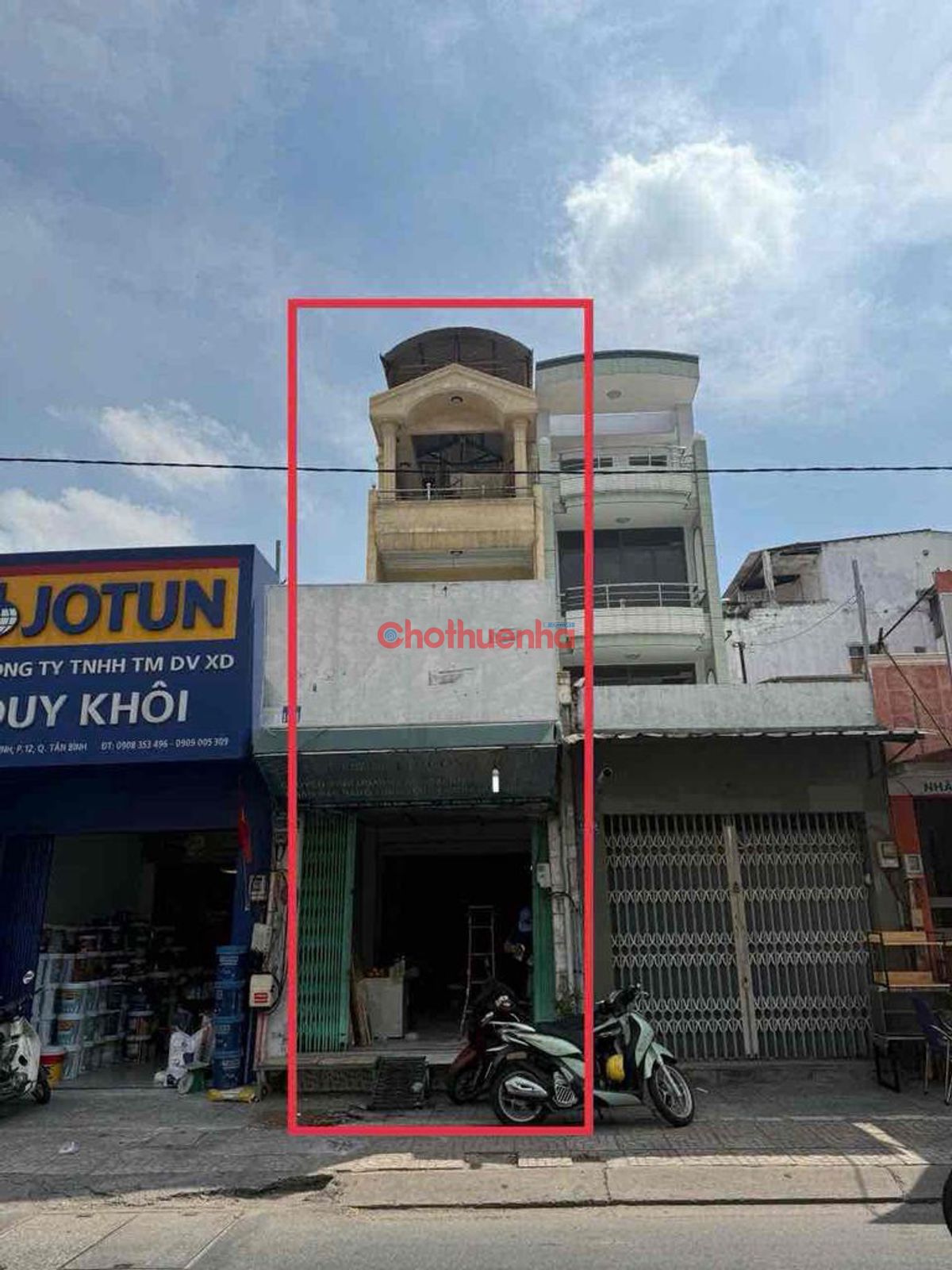 Mặt tiền Trường Chinh, Phường 12, Tân Bình.