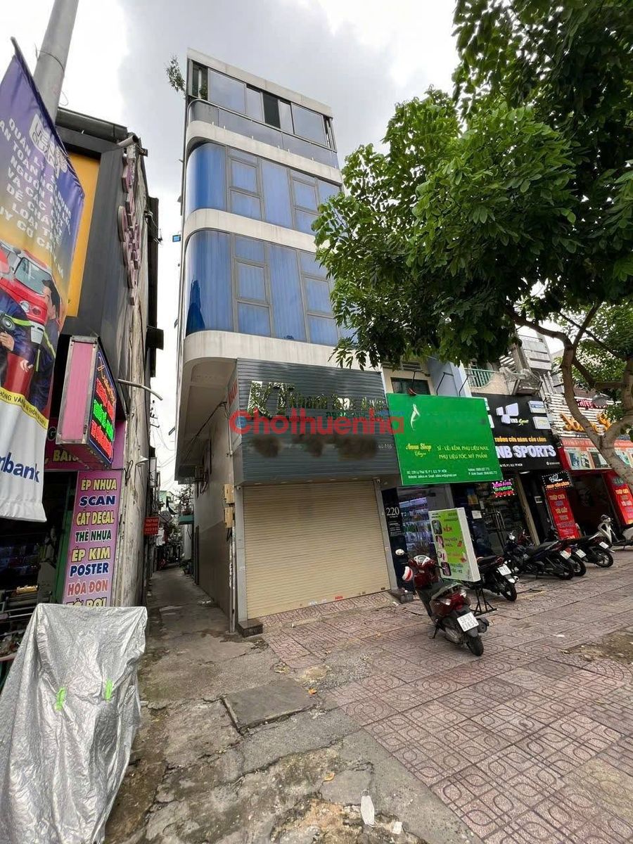 CHO THUÊ TÒA NHÀ MT LÝ THÁI TỔ – PHƯỜNG 1, QUẬN 3 - CÓ THANG MÁY