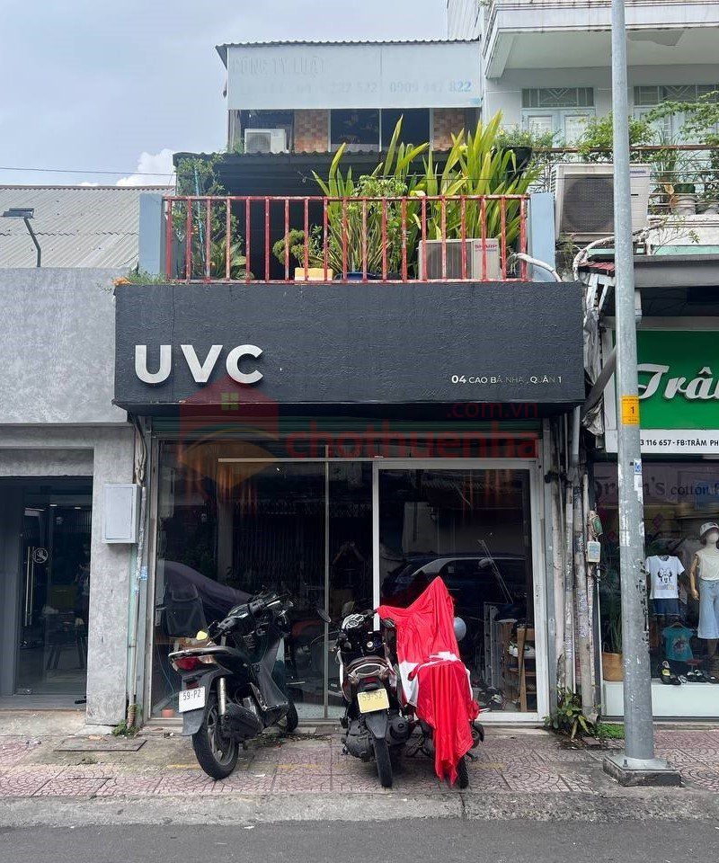 Mặt tiền Cao Bá Nhạ , phường Nguyễn cư trinh , Quận 1 