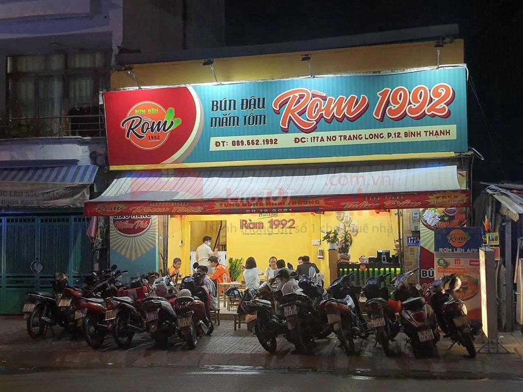 CHO THUÊ MẶT BẰNG MT NƠ TRANG LONG – BÌNH THẠNH - BỀ NGANG 7