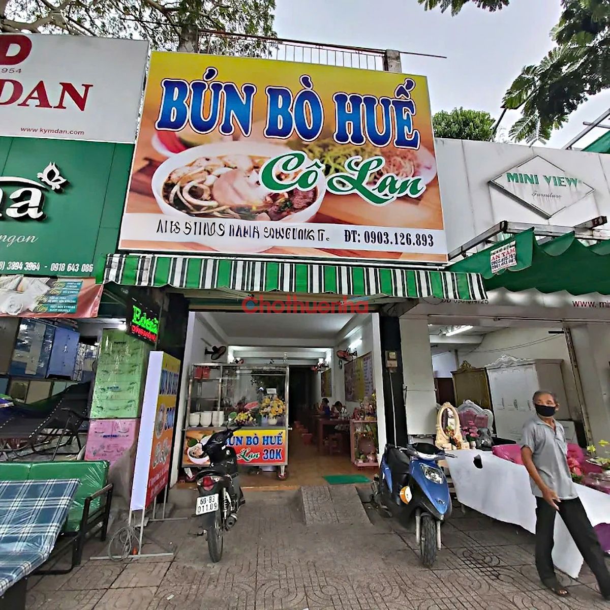 Cho thuê nhà mặt tiền đường Nguyễn Oanh, Phường 10, Quận Gò Vấp.