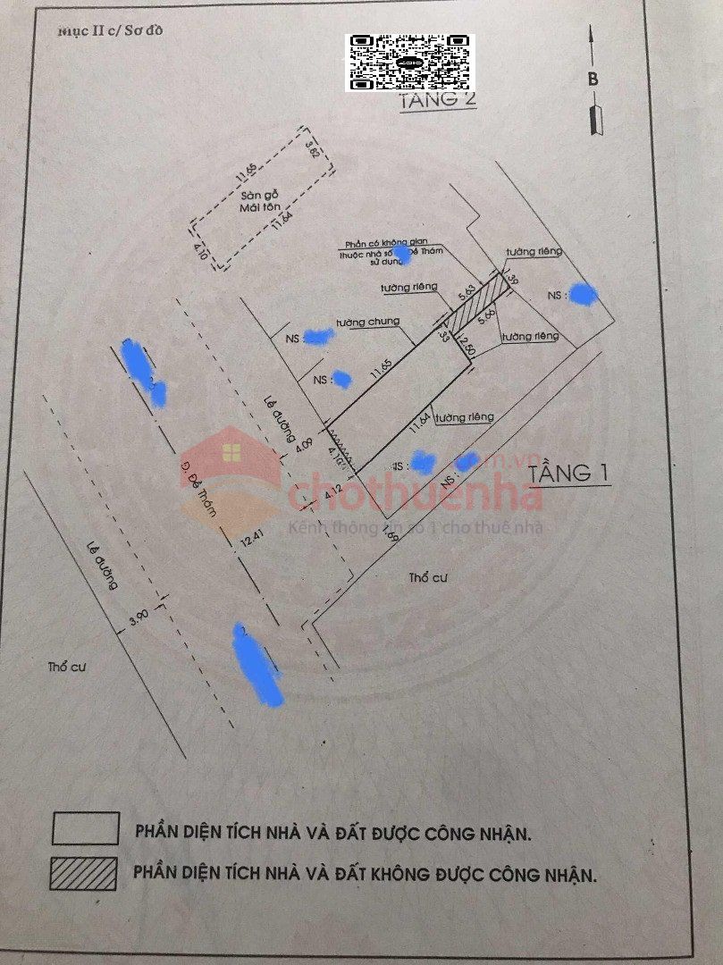 CHO THUÊ NHÀ MẶT TIỀN TRỆT ĐỀ THÁM – QUẬN 1 - 2 LẦU ST - LINH HOẠT CHO THUÊ