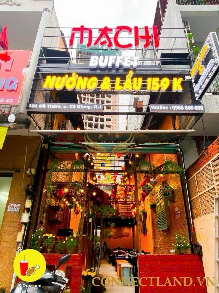 Mặt tiền đường Đề Thám, Phường Cô Giang, Quận 1. Kinh doanh Tự do