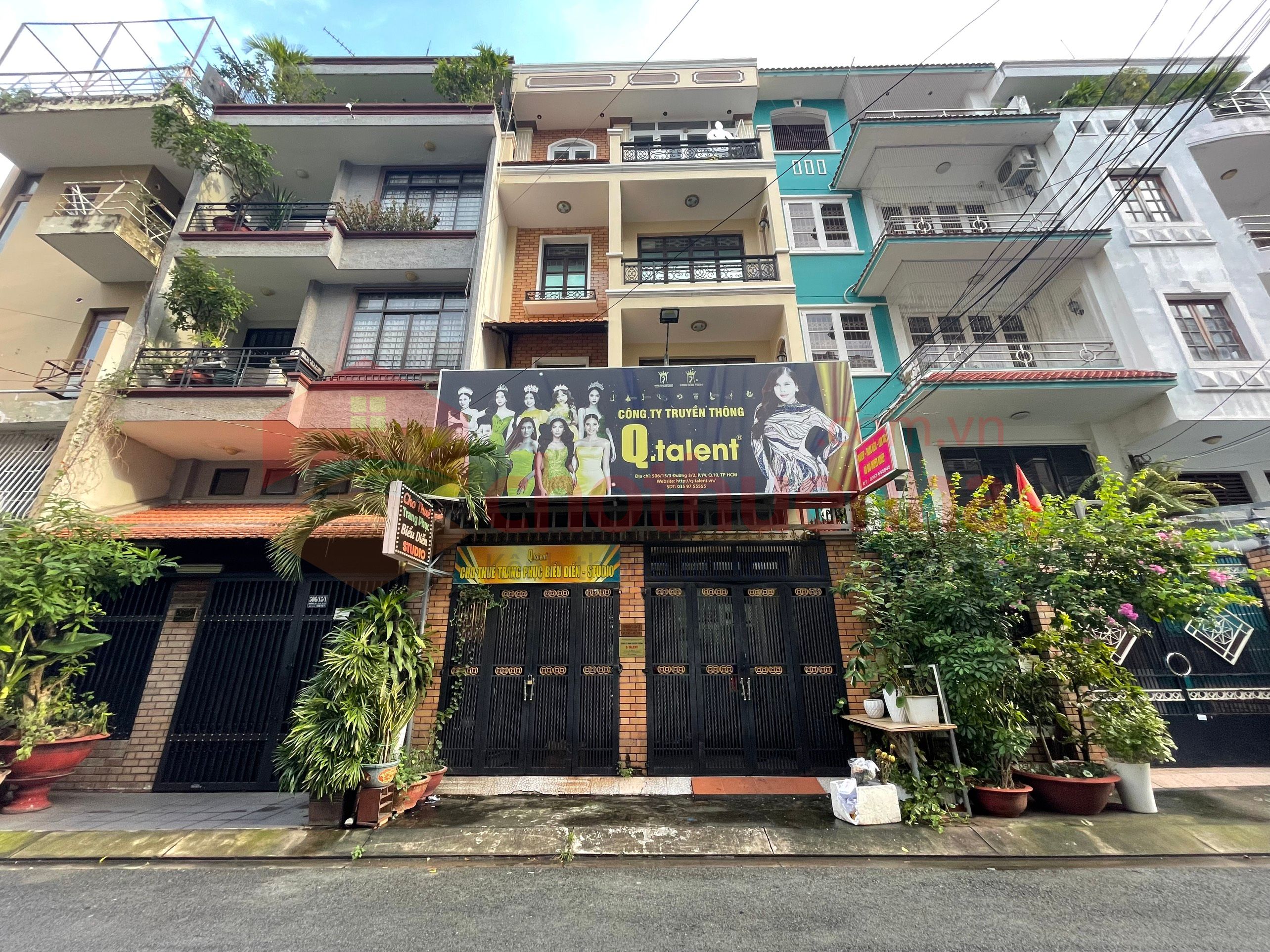 CHO THUÊ NHÀ NGUYÊN CĂN ĐƯỜNG 3/2, QUẬN 10 - NGANG 6M - HẺM KINH DOANH, DÂN TRÍ CAO