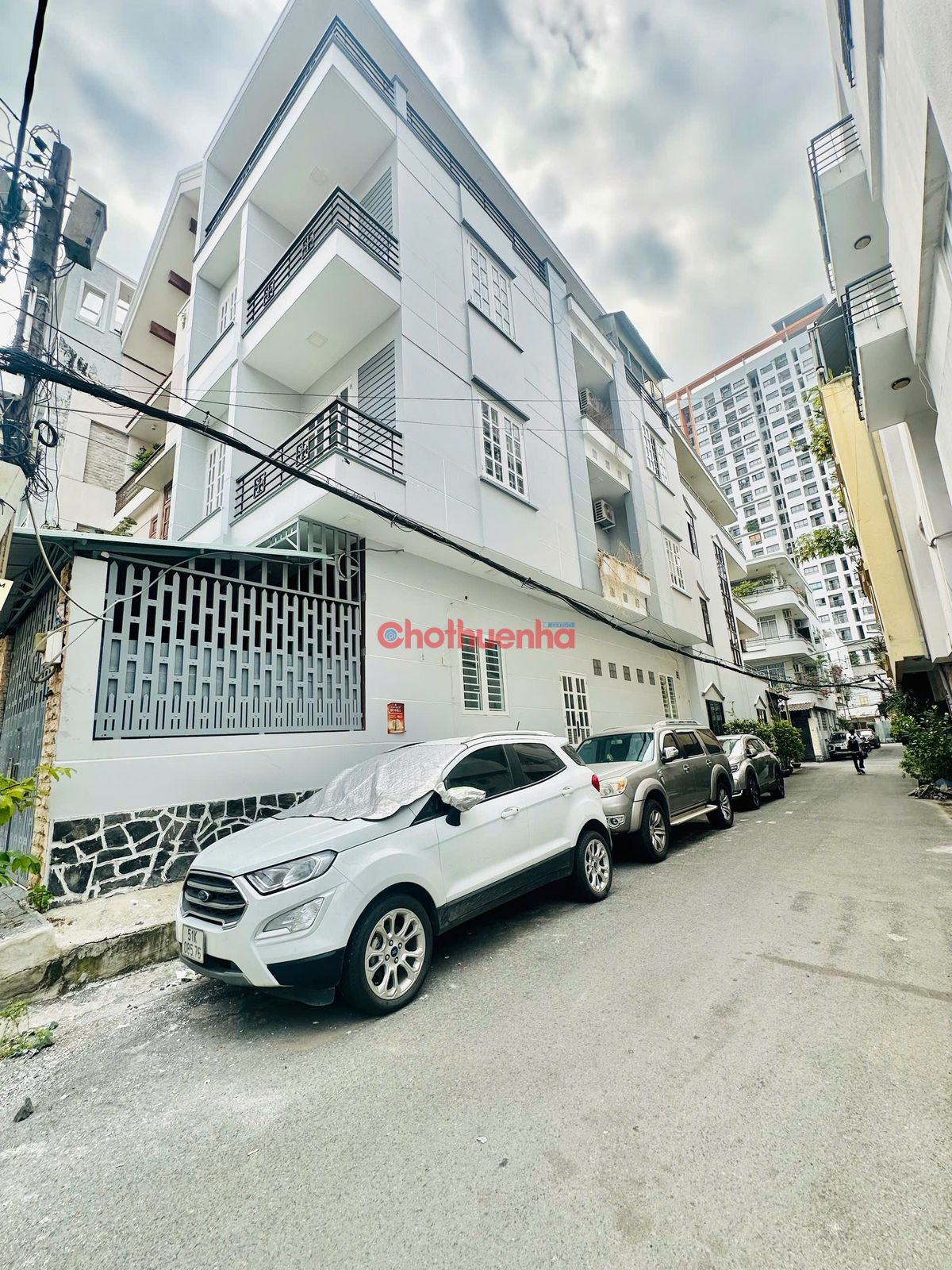 Cho thuê nhà nguyên căn Nguyễn Văn Thương, Phường 25, Bình Thạnh - Ngang 5m