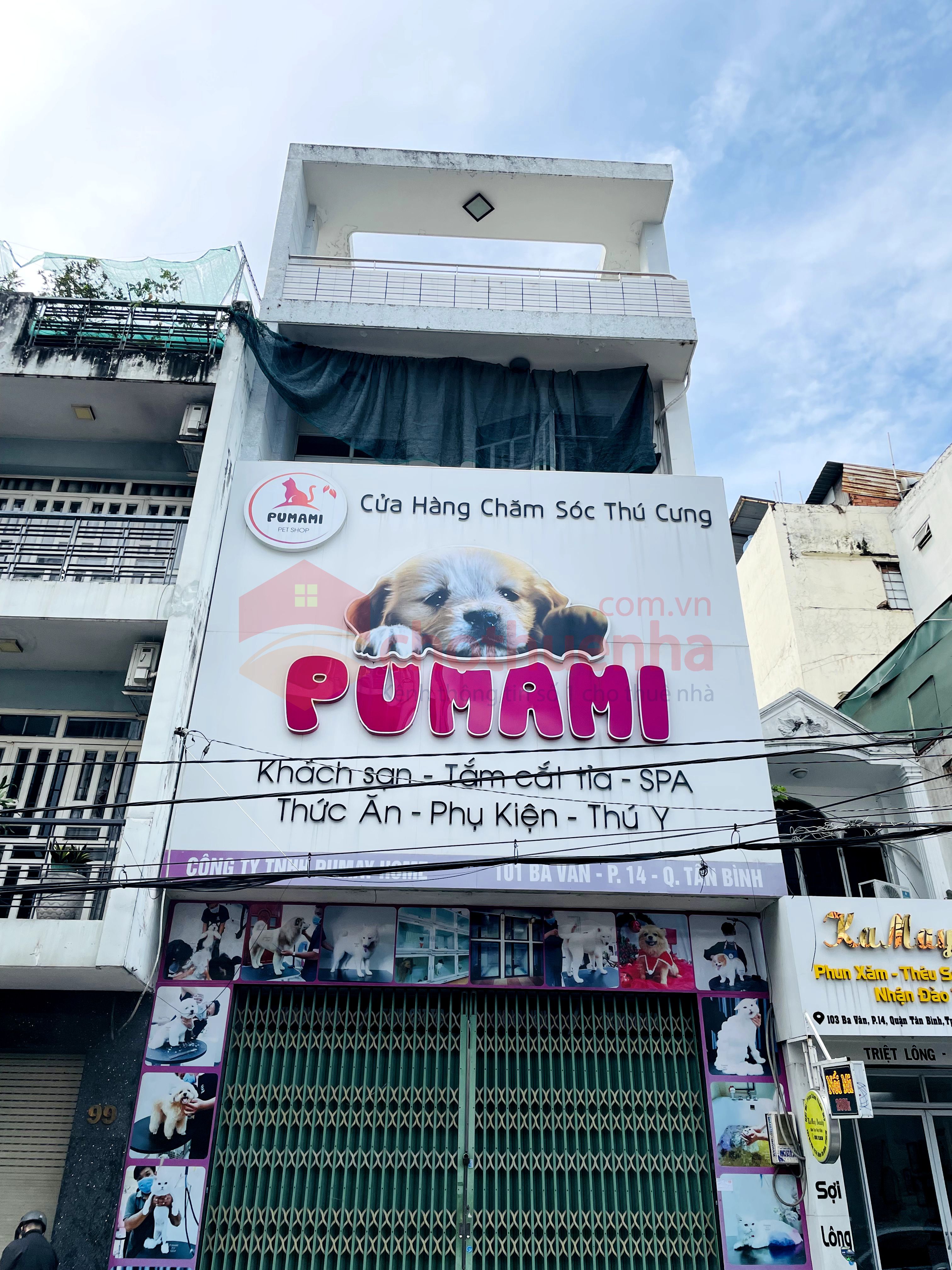 Cho thuê nhà mặt tiền đường khu Bàu cát-- Vị trí kinh doanh sầm uất.