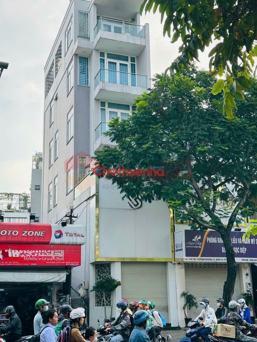 CHO THUÊ NHÀ NGUYÊN CĂN MẶT TIỀN THÀNH THÁI – QUẬN 10