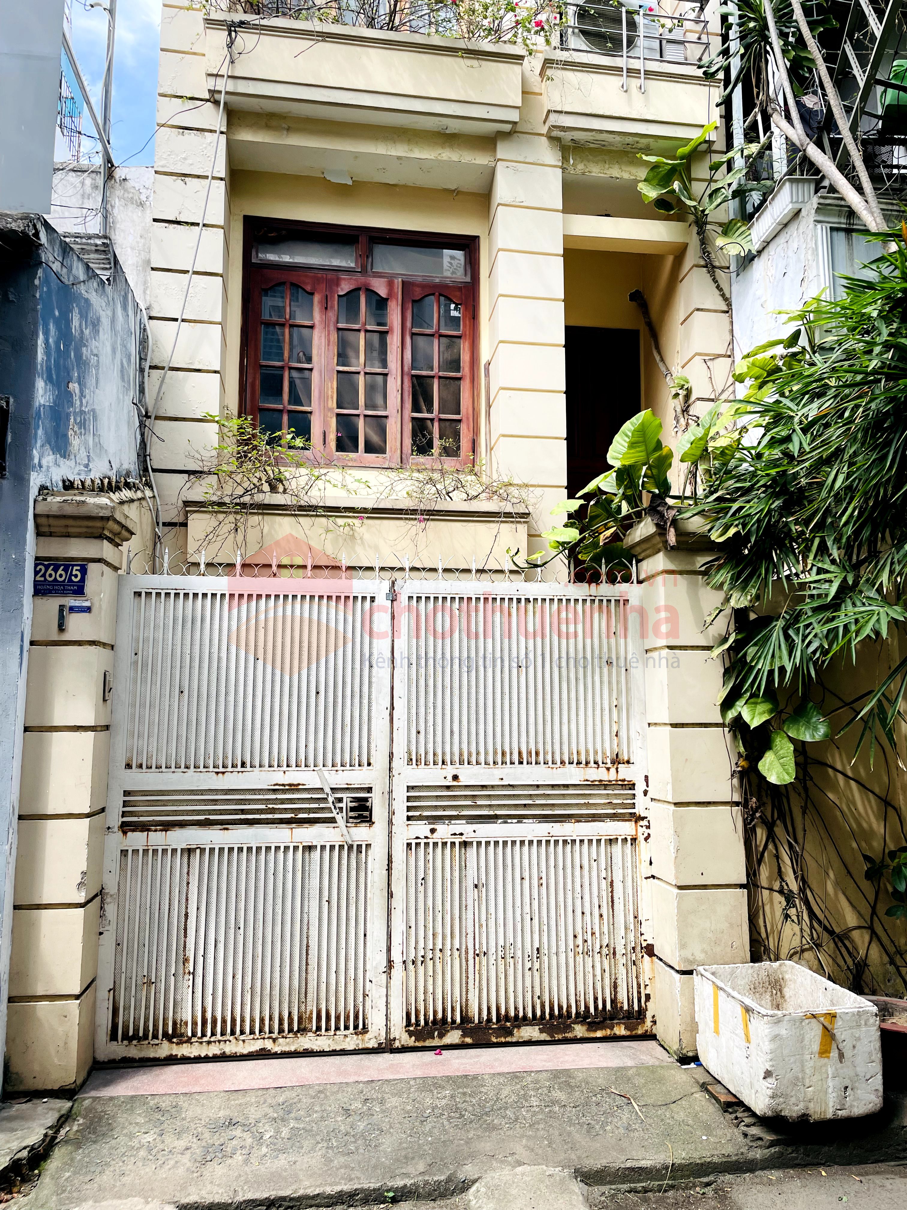 CHO THUÊ NHÀ NGUYÊN CĂN ĐẸP HẺM HOÀNG HOA THÁM, P.12, TÂN BÌNH