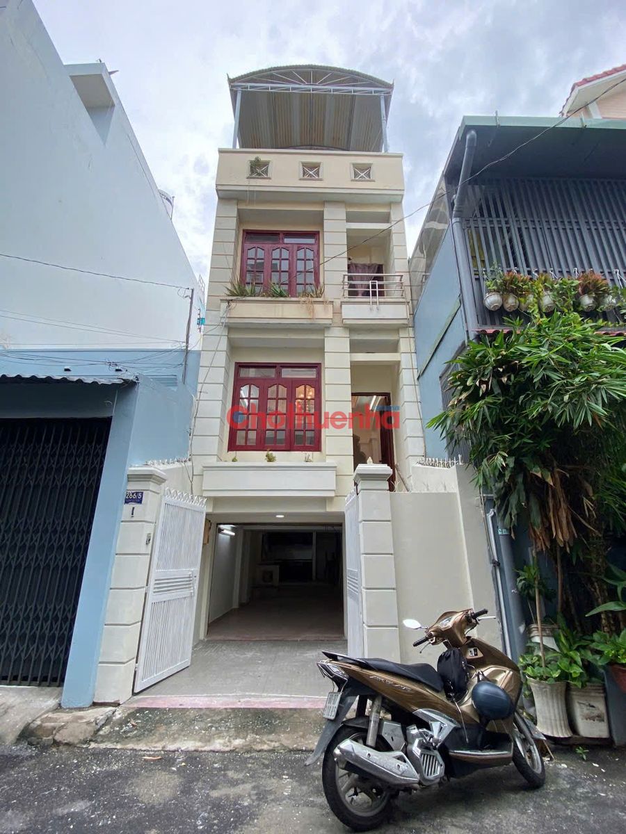 CHO THUÊ NHÀ NGUYÊN CĂN ĐƯỜNG HOÀNG HOA THÁM, TÂN BÌNH – 4X16M – TRỆT 3 LẦU
