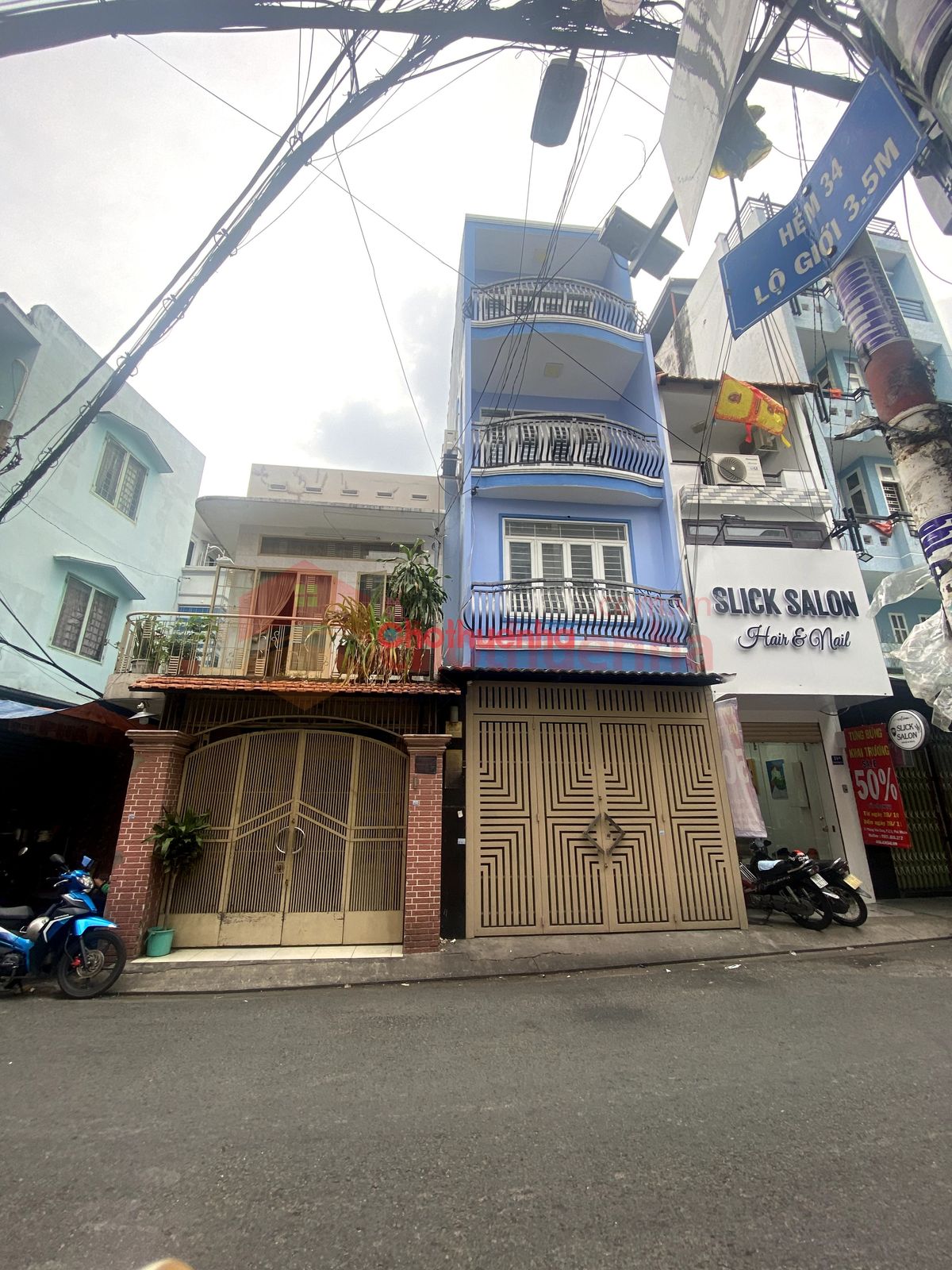 Cho thuê nhà nguyên căn 3 lầu khu phan xích long - Phú Nhuận -Giá thuê: 33 triệu/tháng.