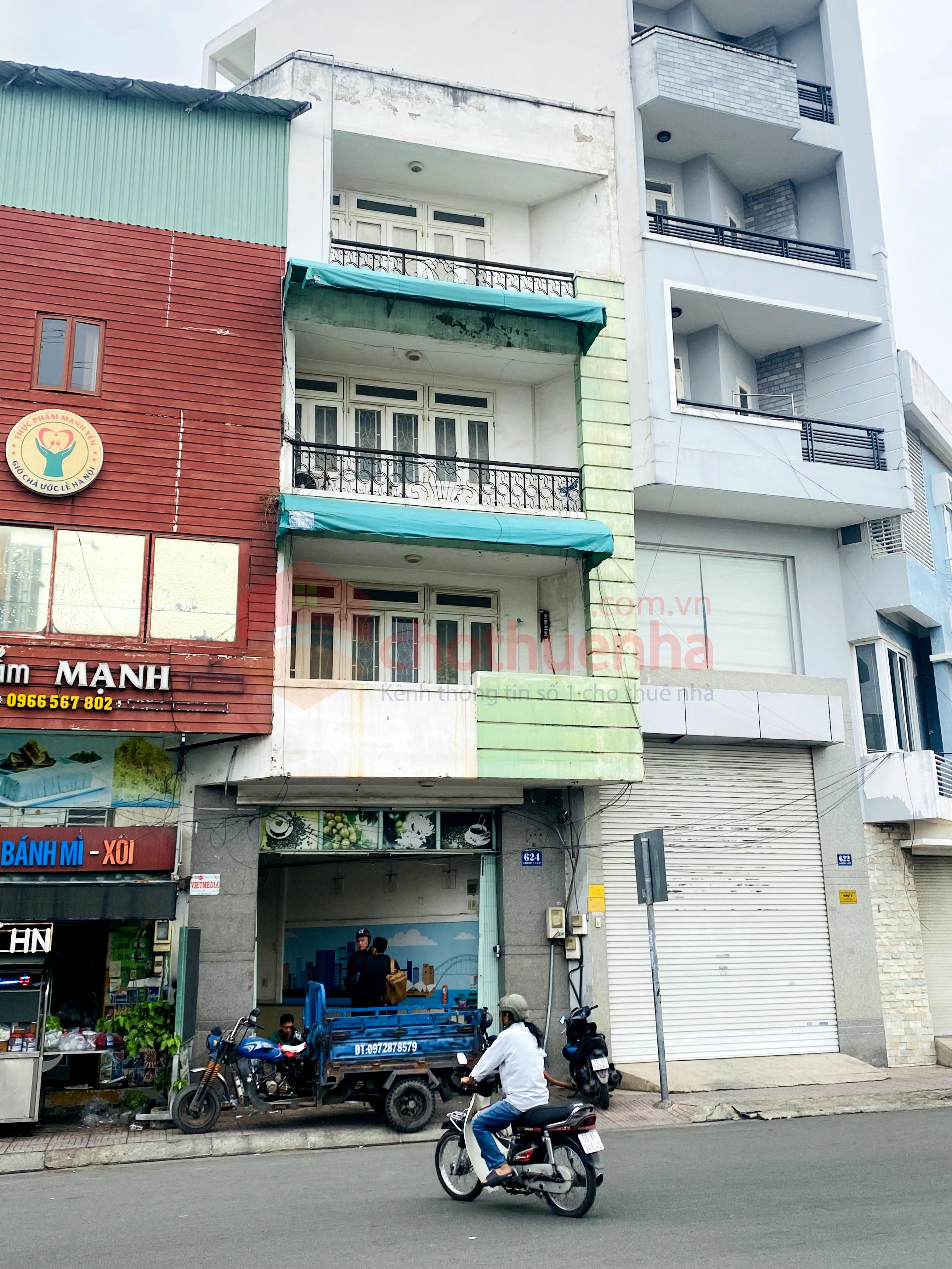NHÀ MẶT TIỀN CHO THUÊ ĐƯỜNG LÊ QUANG DỊNH GÒ VẤP