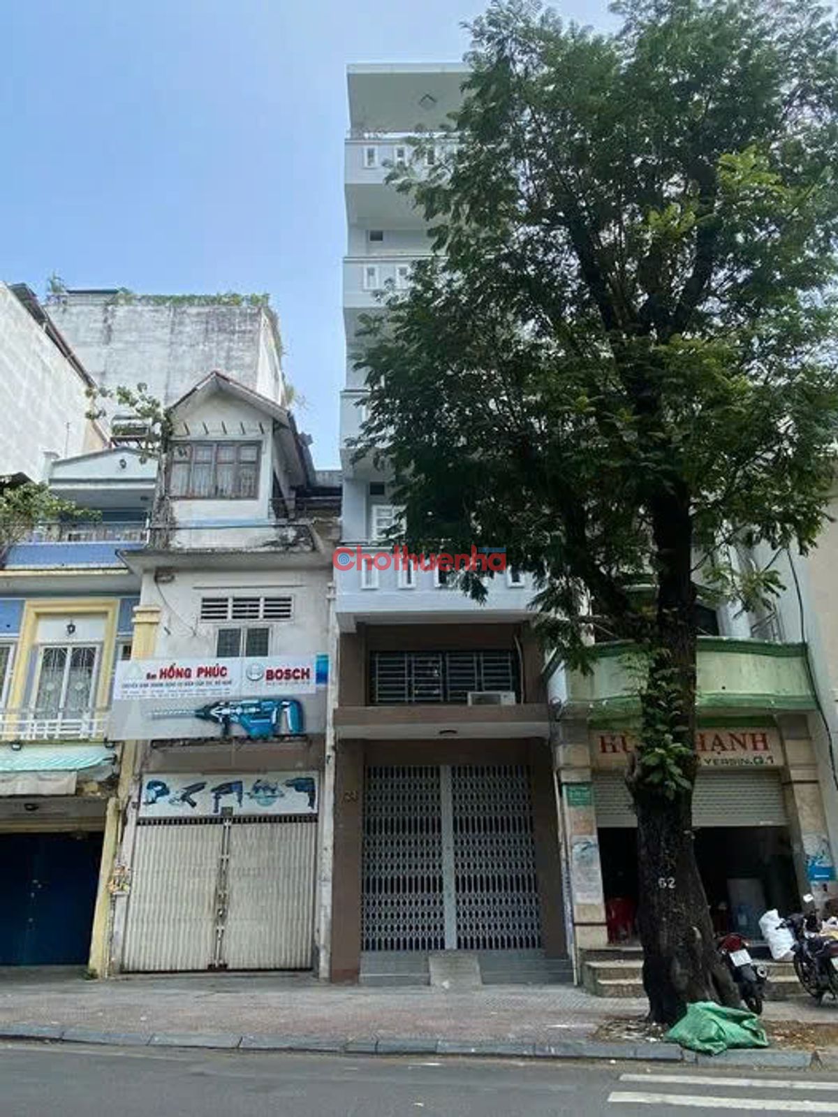 Cho thuê nhà đường Yersin, Phường Nguyễn Thái Bình, Quận 1.