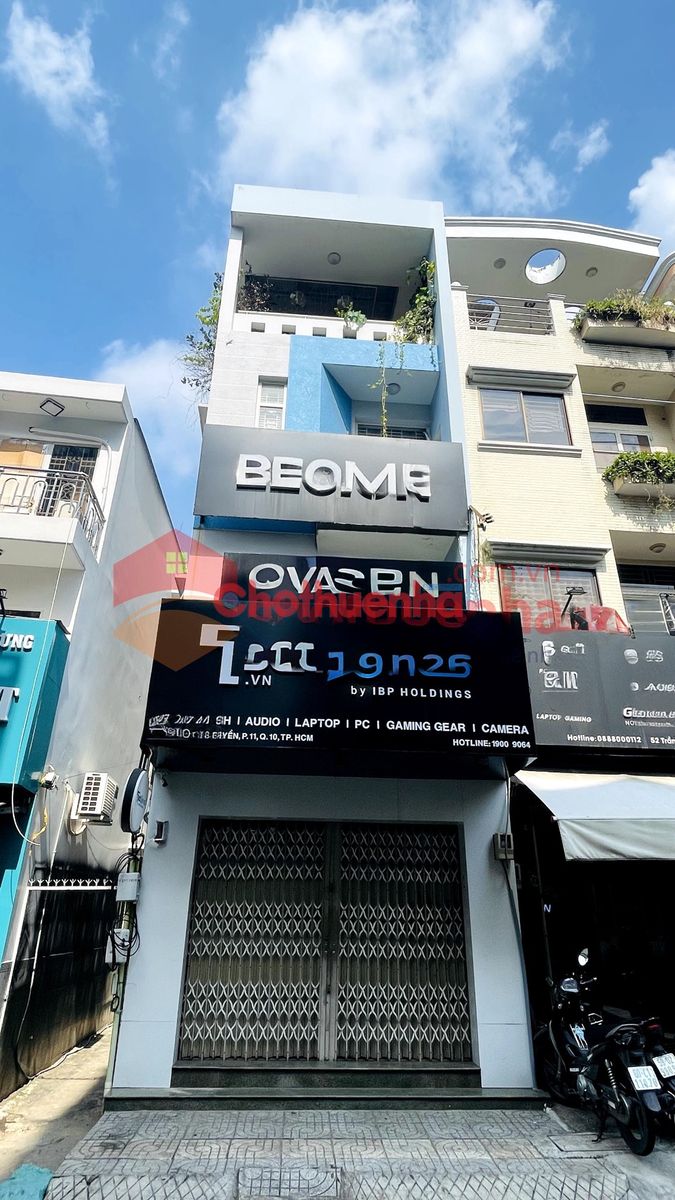 CHO THUÊ NHÀ MT TRẦN MINH QUYỀN, QUẬN 10 – TRỆT 3 LẦU – 6 PHÒNG
