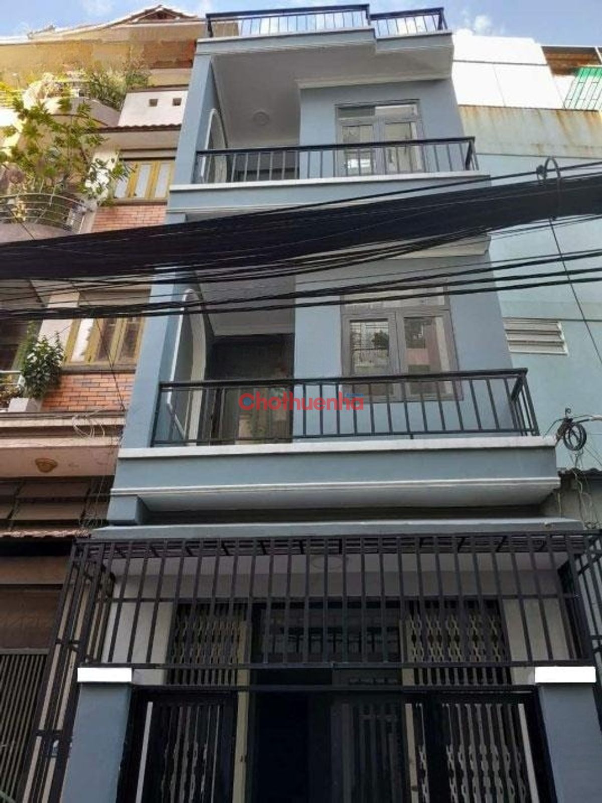 Cho thuê nhà mặt tiền chấn hưng p6 tân bình 