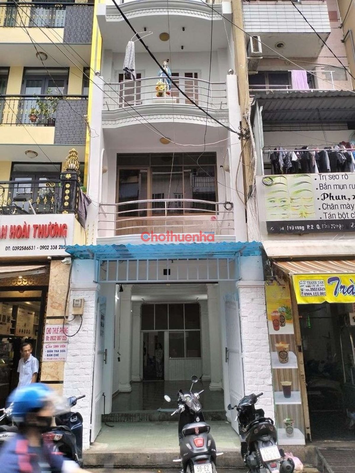 Cho thuê nhà mặt tiền sầm uất khu Cô Giang 4PN - Phú Nhuận