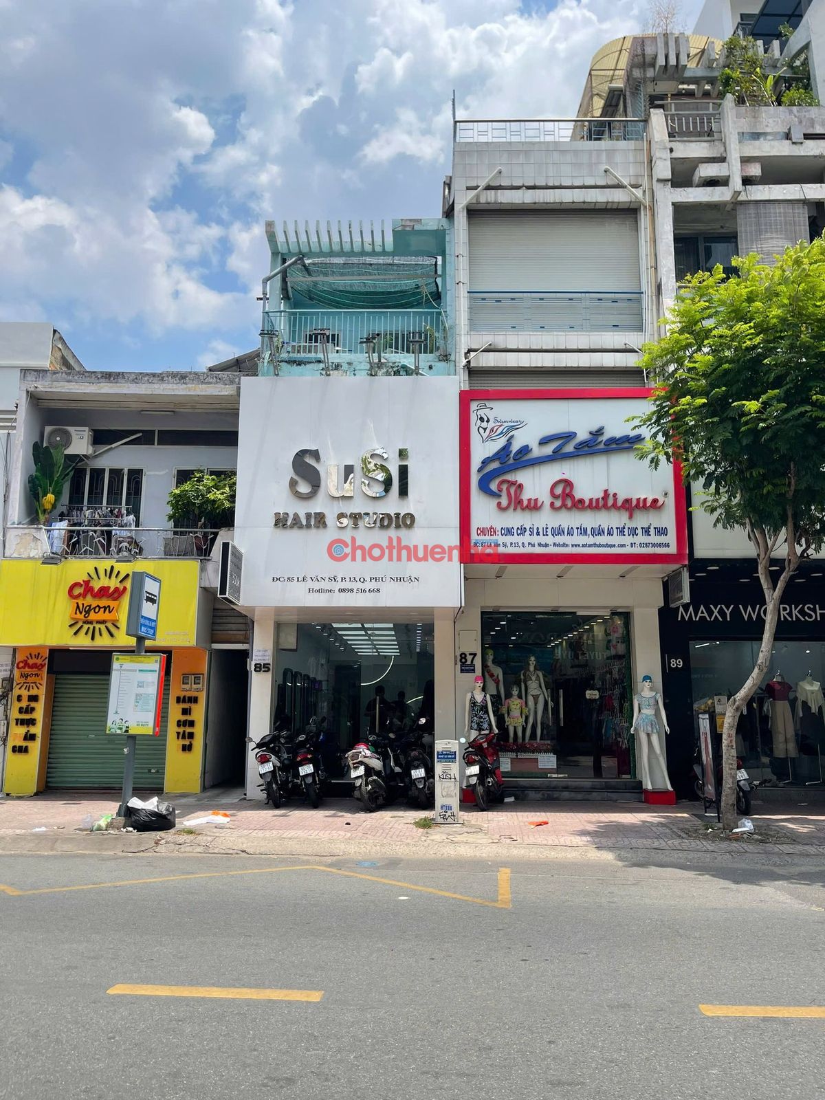 CHO THUÊ NHÀ MẶT TIỀN LÊ VĂN SỸ PHÚ NHUẬN - SÀN TRỐNG SUỐT - VỊ TRÍ KINH DOANH ĐẮC ĐỊA