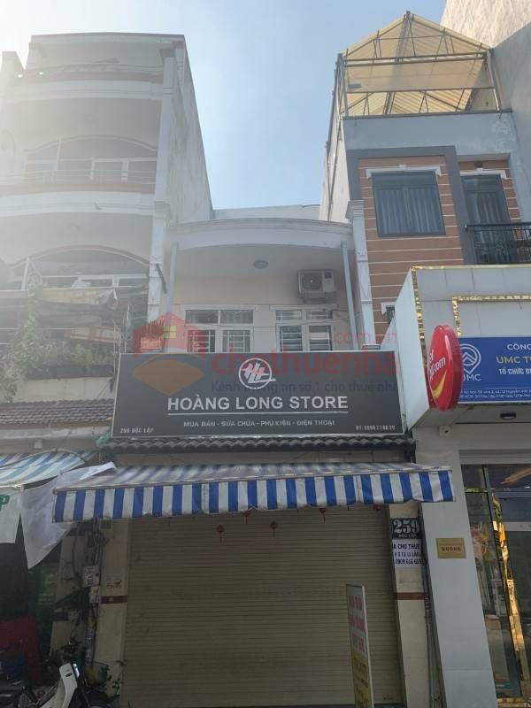 Cho thuê nhà mặt tiền đường Độc Lập, Phường Tân Quý, Tân Phú