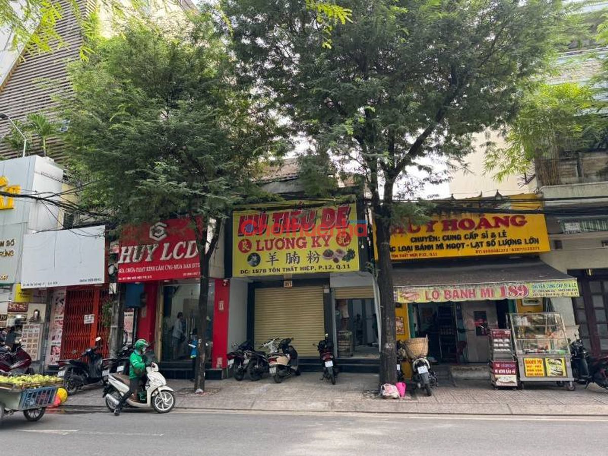 CHO THUÊ NHÀ MẶT TIỀN ĐƯỜNG TÔN THẤT HIỆP, QUẬN 11 VỊ TRÍ ĐẸP