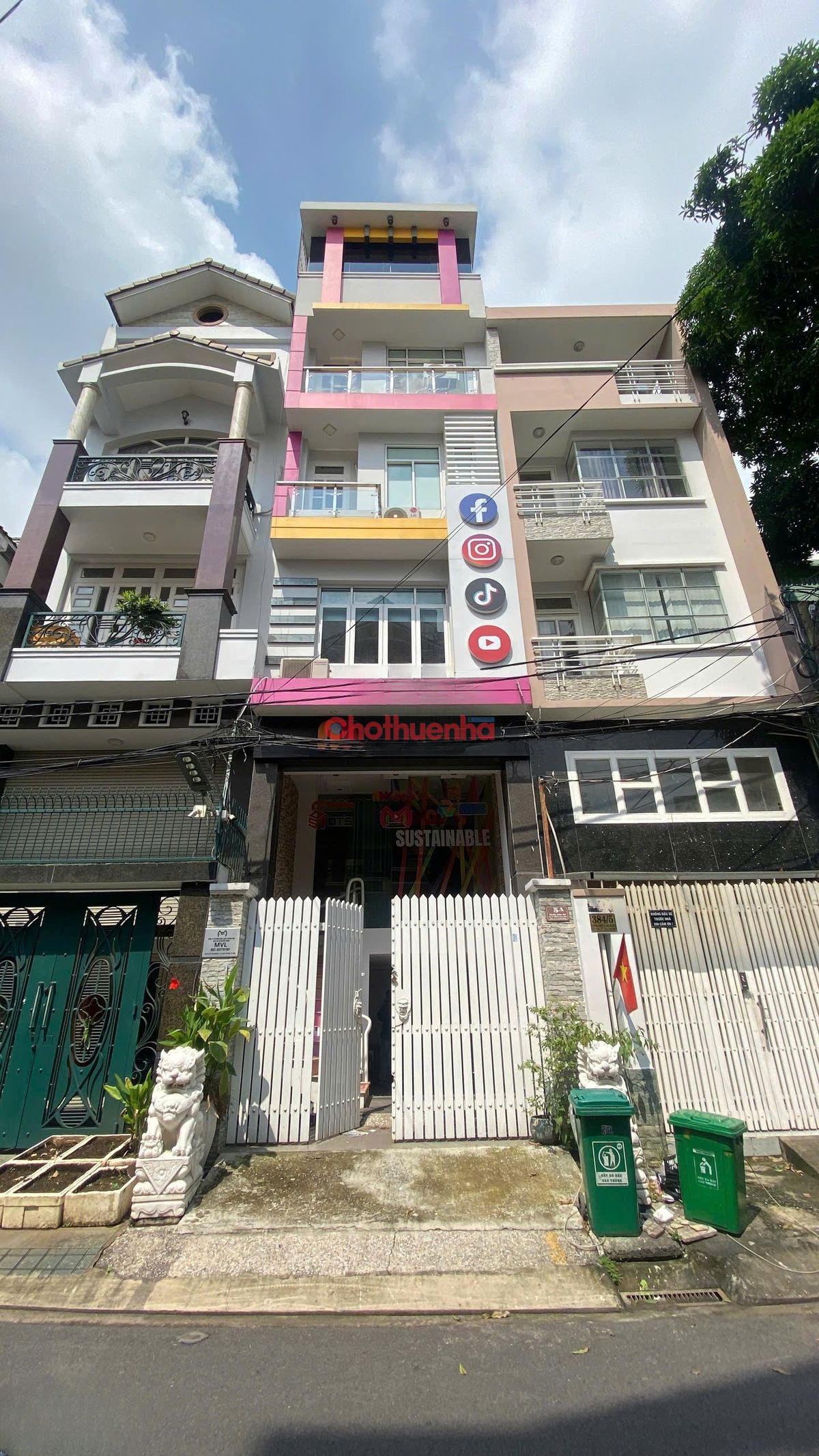 Cho thuê nhà mặt tiền đường Trần Văn Dư, Phường 13, Quận Tân Bình _ Ngang 4m x Dài 20m