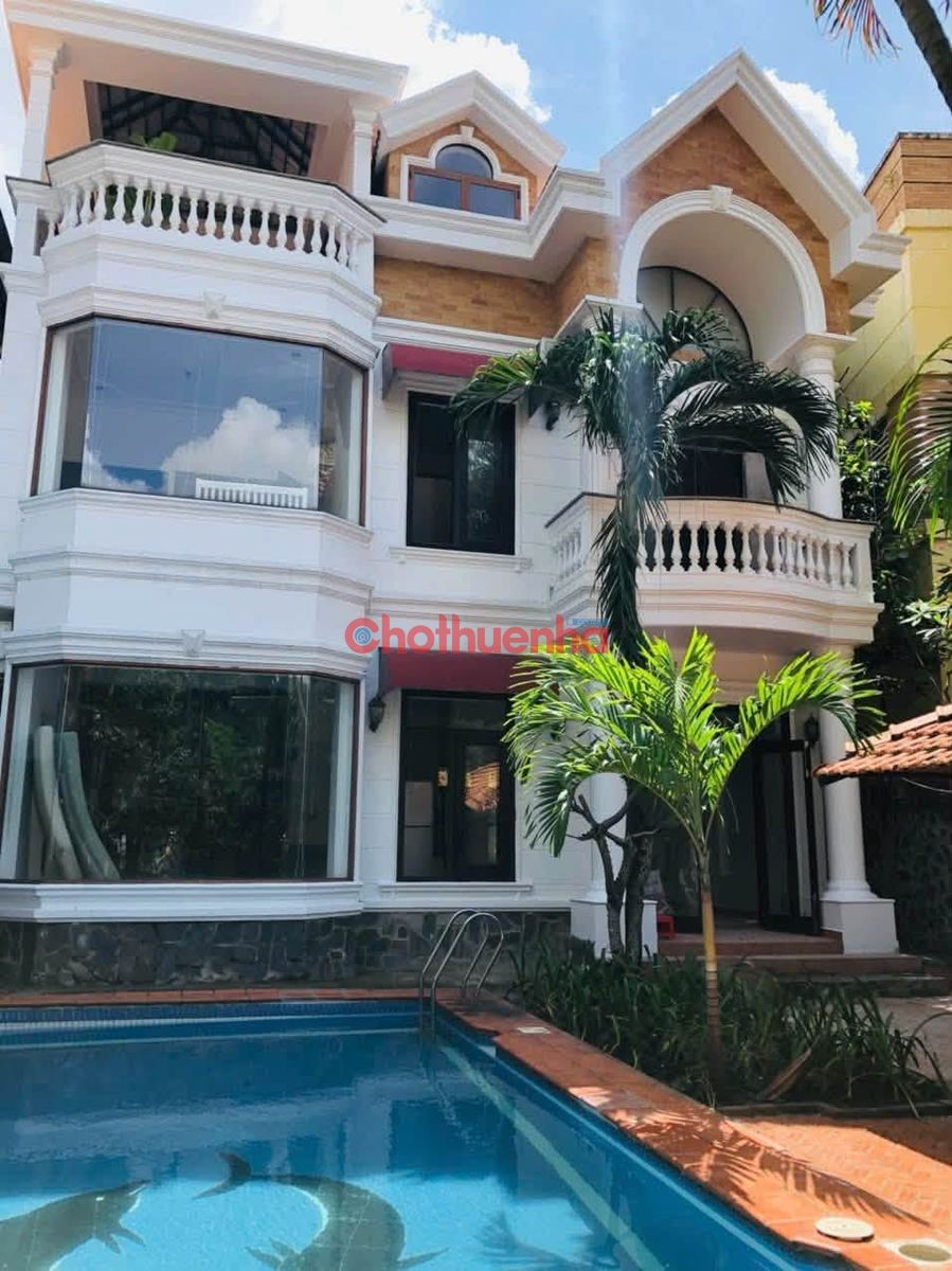 CHO THUÊ BIỆT THỰ ĐƯỜNG NGUYỄN VĂN HƯỞNG, THẢO ĐIỀN – 12X25M – TRỆT 1 LẦU